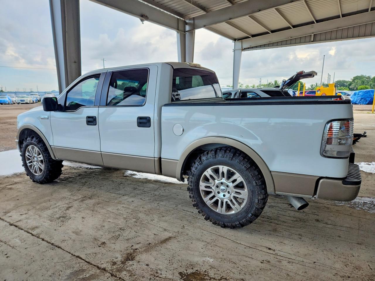 2005 Ford F150 Supercrew Белый vin: 1FTPW12585KD00196
