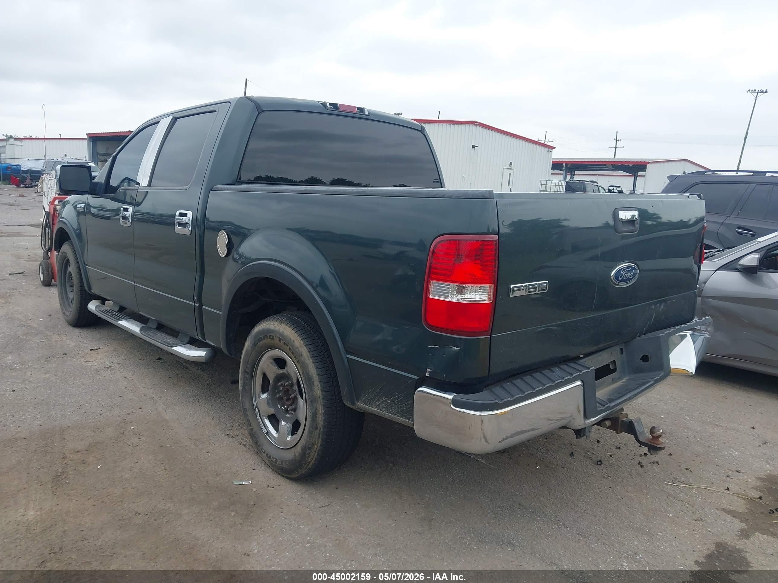 2005 Ford F-150 Lariat/xlt Green vin: 1FTPW12585KF08188