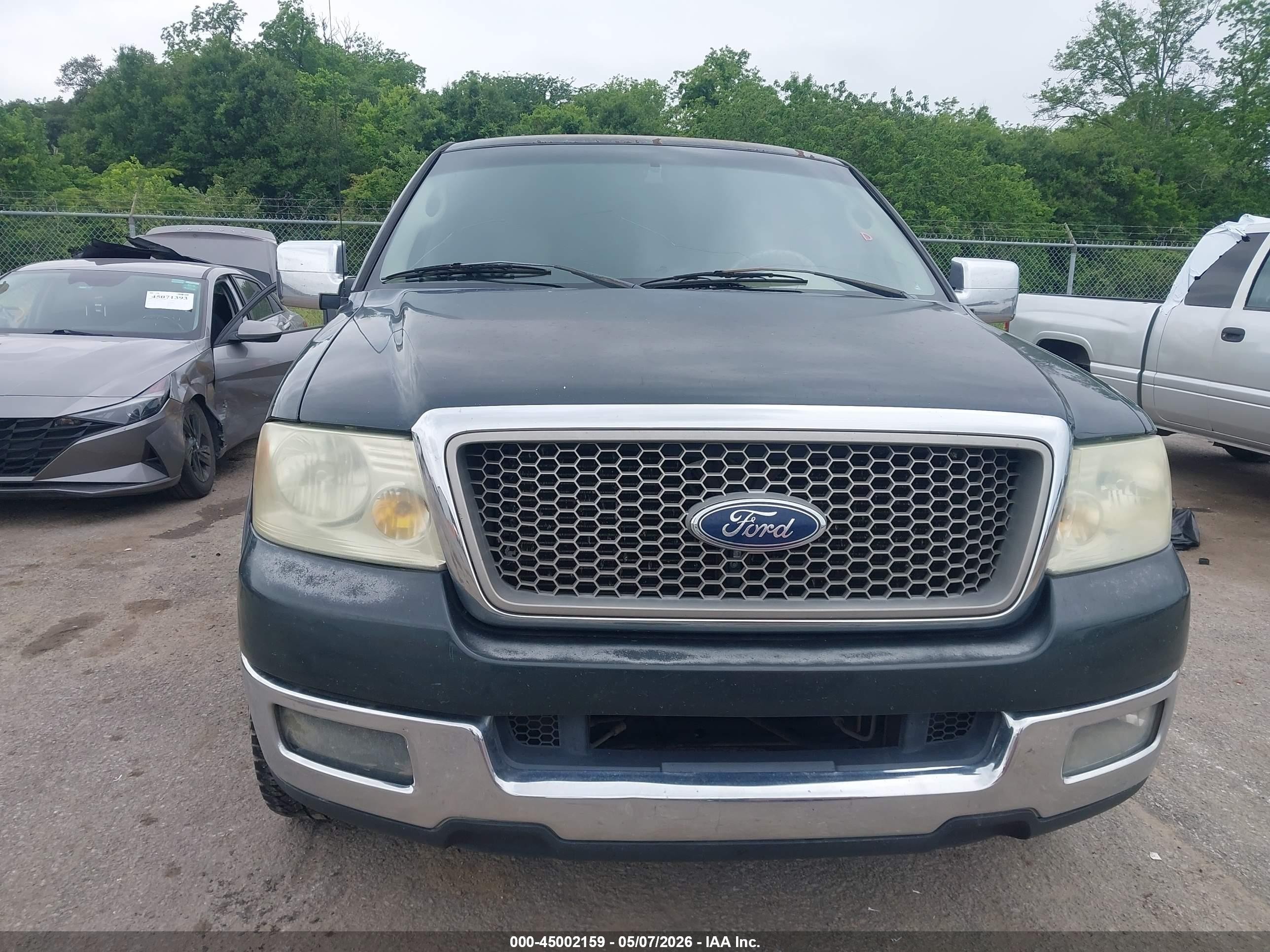 2005 Ford F-150 Lariat/xlt Green vin: 1FTPW12585KF08188