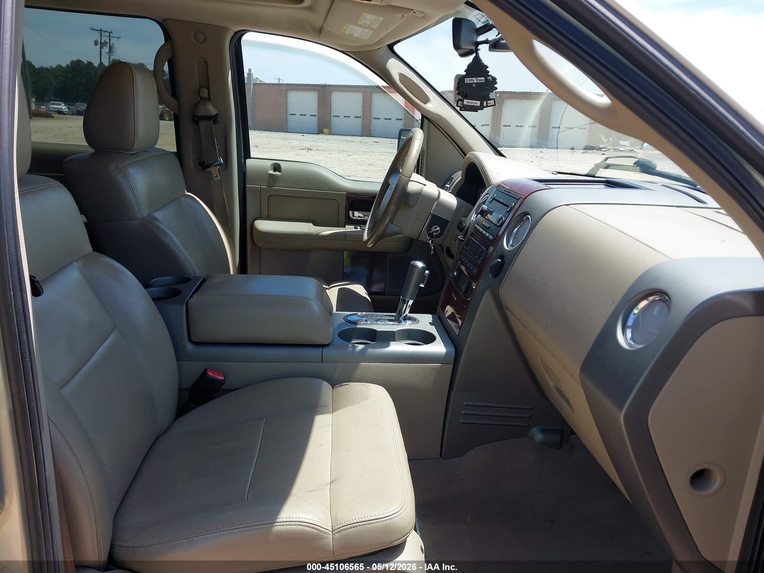 2006 Ford F-150 Lariat/xlt Silver vin: 1FTPW12586FA17355