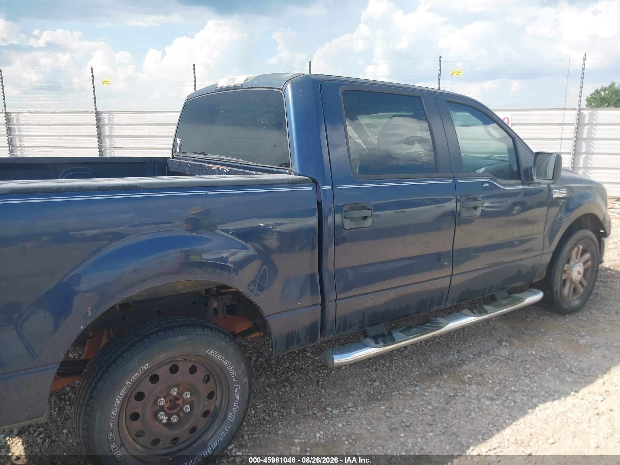 2006 Ford F-150 Lariat/xlt Blue vin: 1FTPW12586FA49304