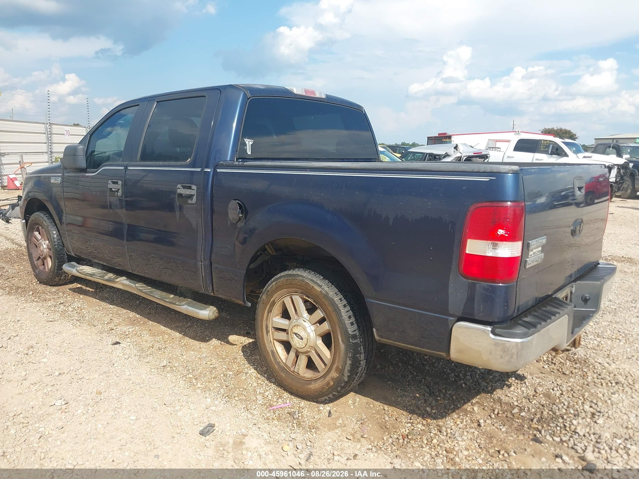 2006 Ford F-150 Lariat/xlt Blue vin: 1FTPW12586FA49304
