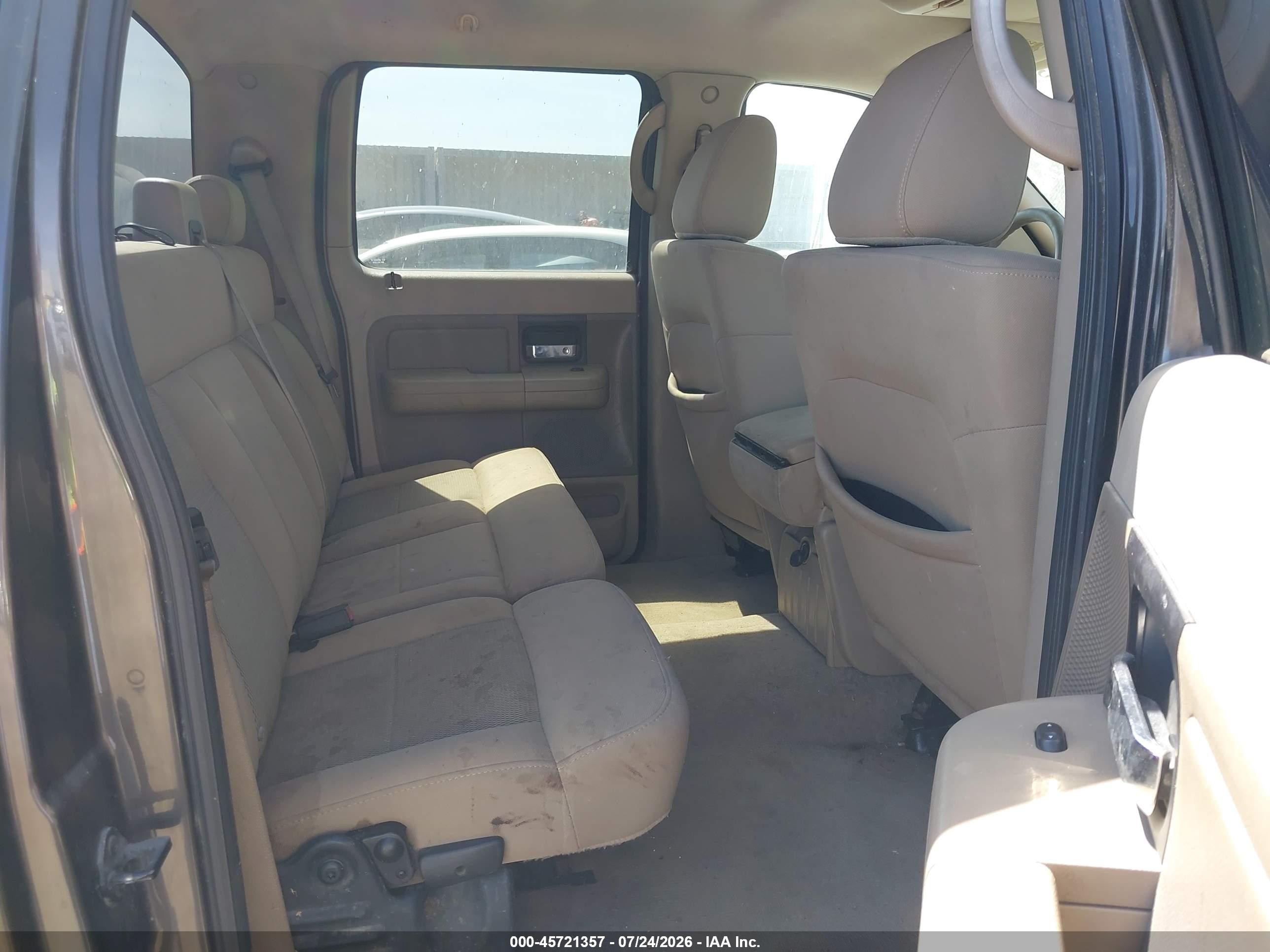 2006 Ford F-150 Lariat/xlt Gray vin: 1FTPW12586KC47422