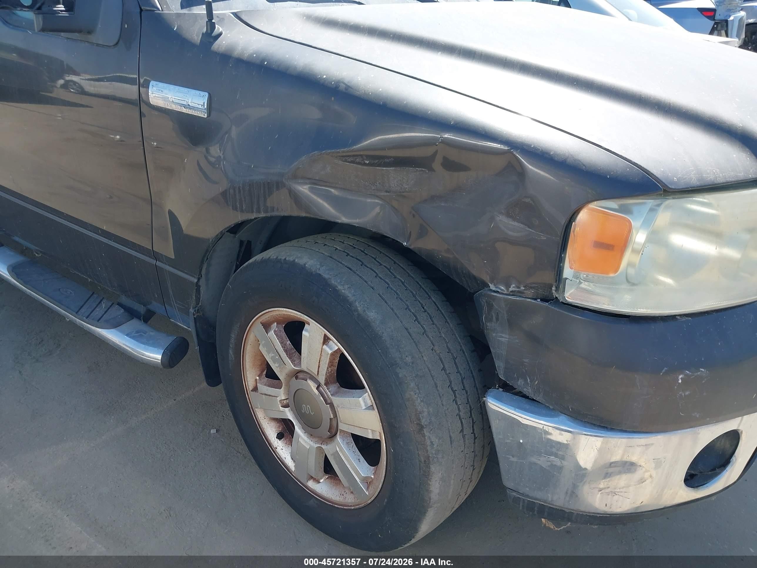 2006 Ford F-150 Lariat/xlt Gray vin: 1FTPW12586KC47422