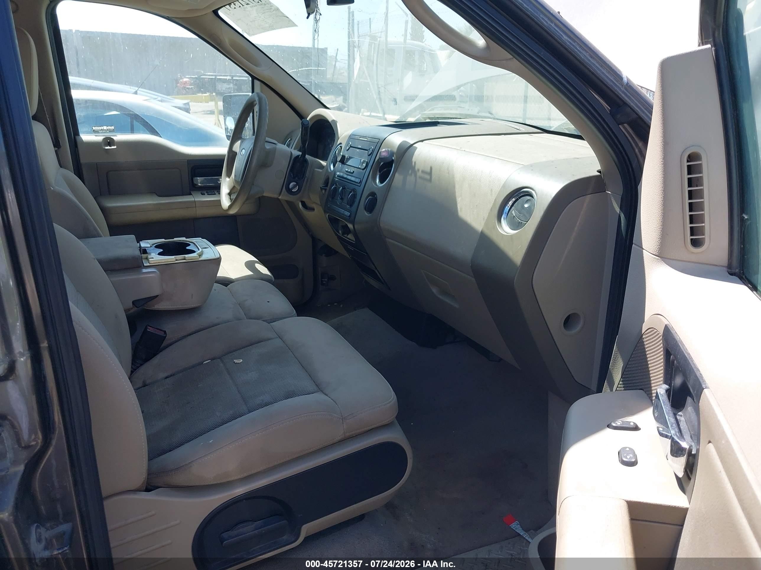 2006 Ford F-150 Lariat/xlt Gray vin: 1FTPW12586KC47422