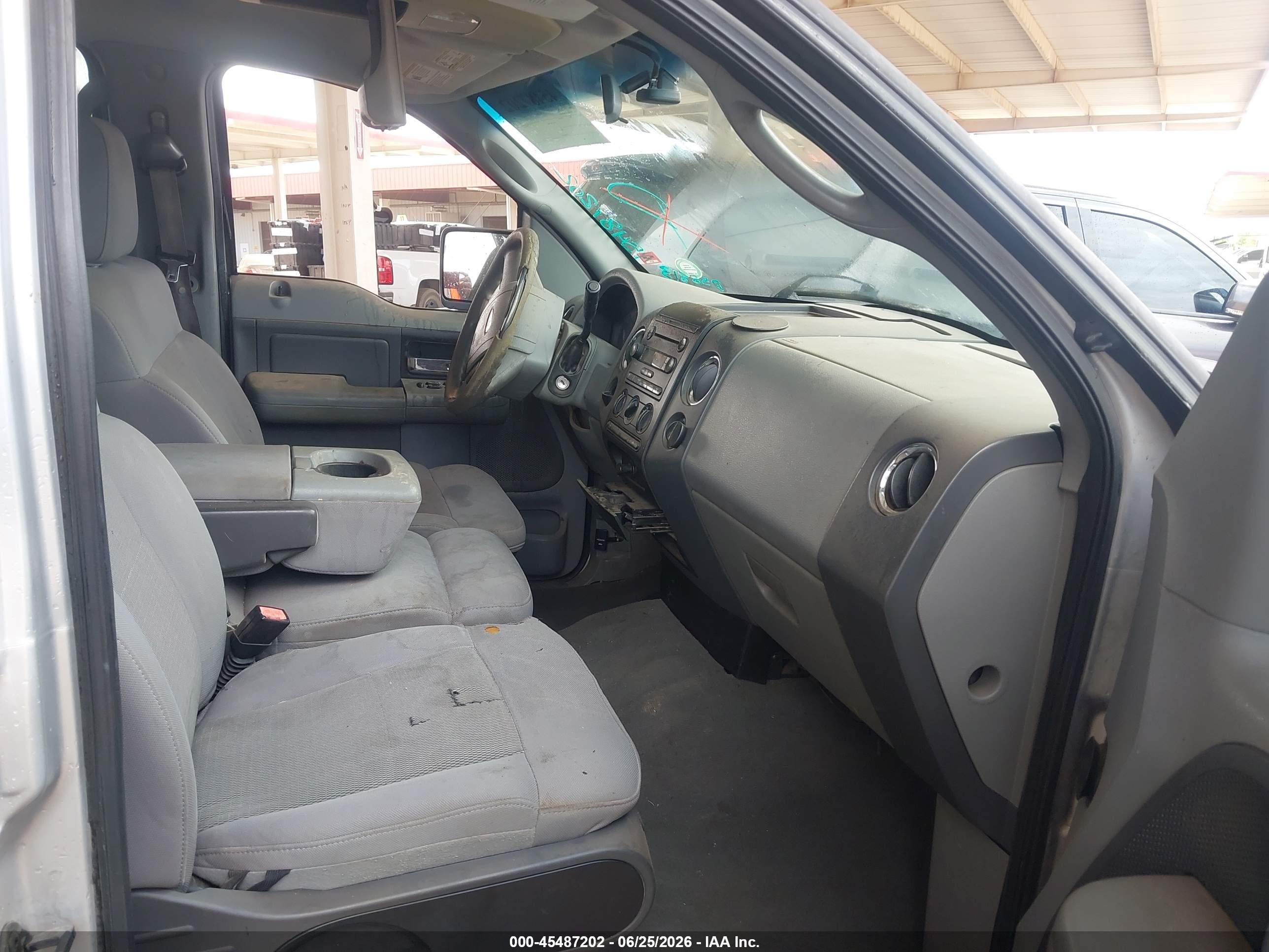 2006 Ford F-150 Lariat/xlt Gray vin: 1FTPW12586KD58813