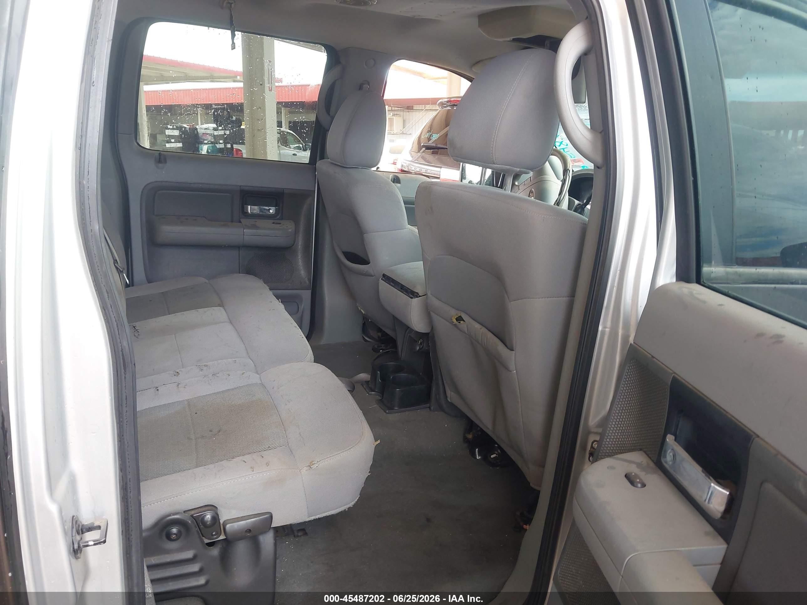 2006 Ford F-150 Lariat/xlt Gray vin: 1FTPW12586KD58813