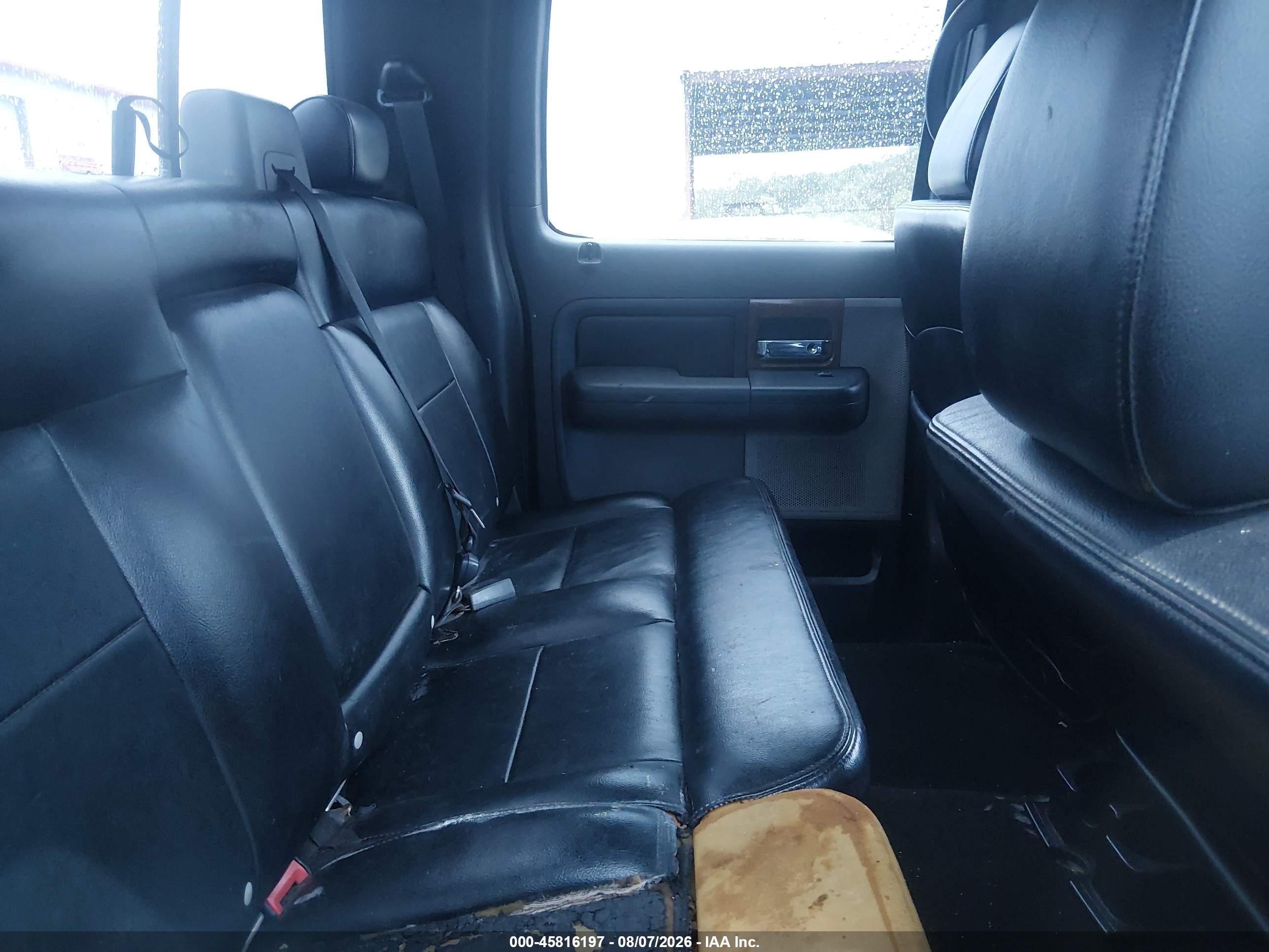 2004 Ford F-150 Lariat/xlt Black vin: 1FTPW12594FA19726