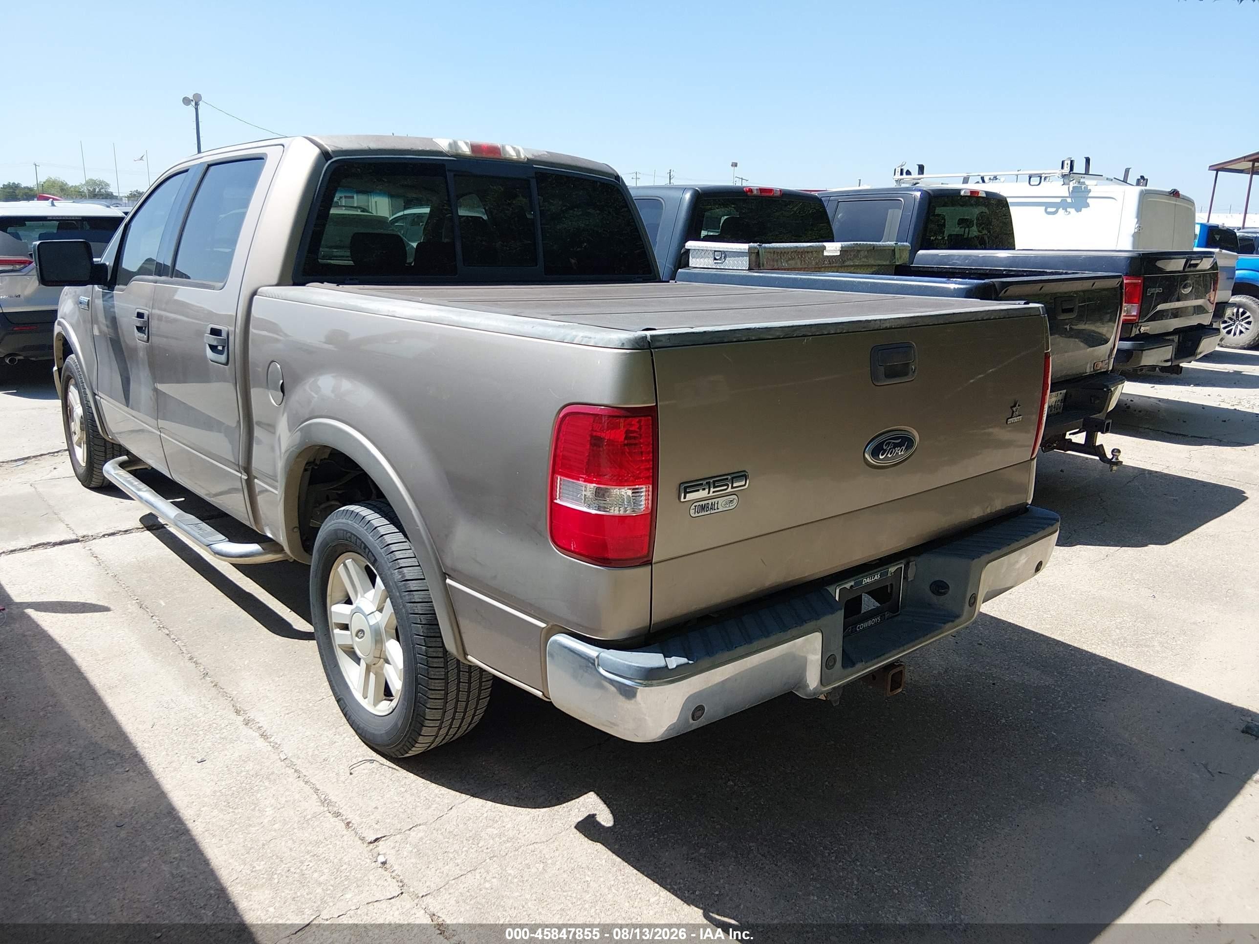 2004 Ford F-150 Lariat/xlt Золотой vin: 1FTPW12594KB97708