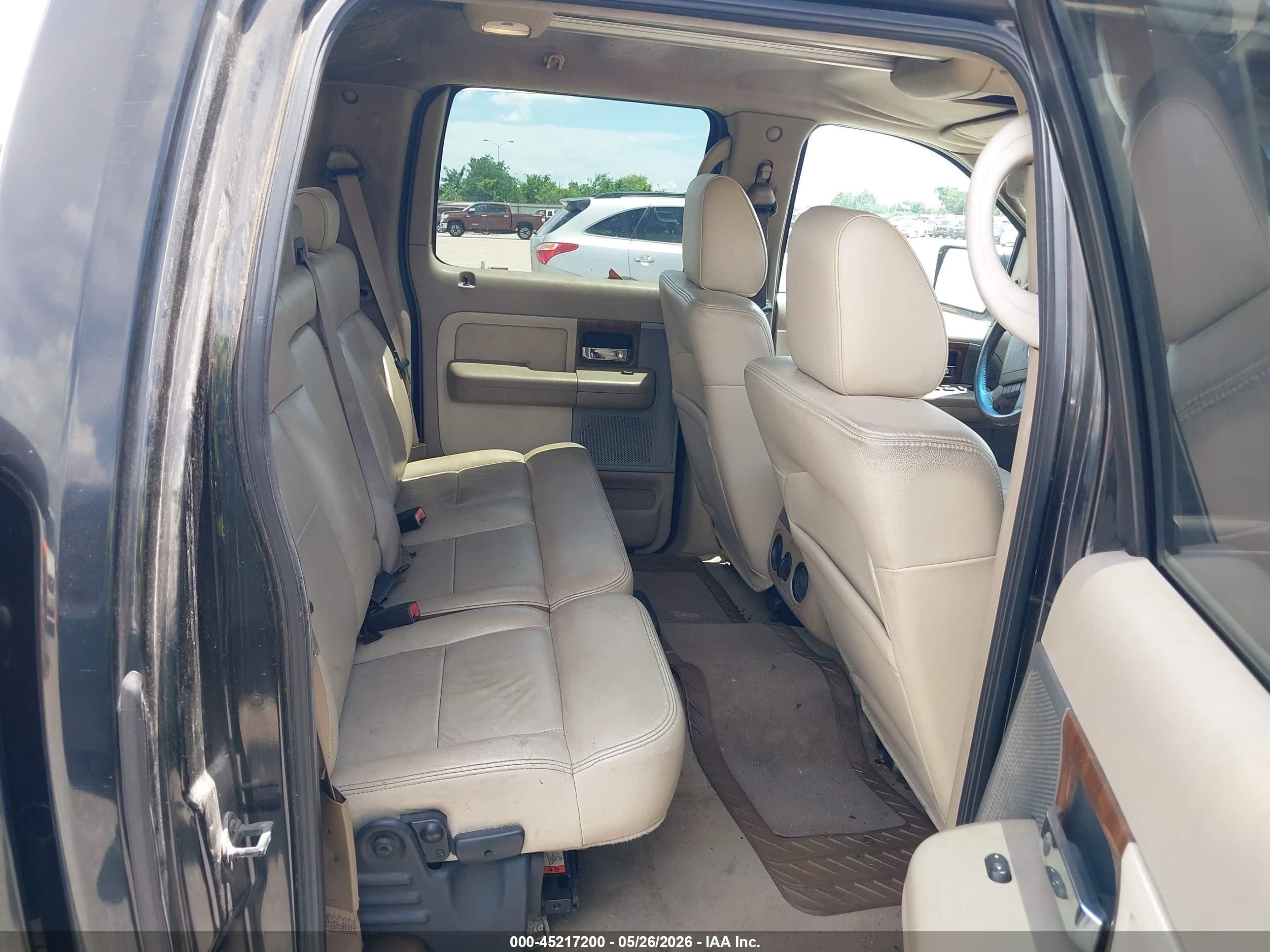 2004 Ford F-150 Lariat/xlt Black vin: 1FTPW12594KC10375