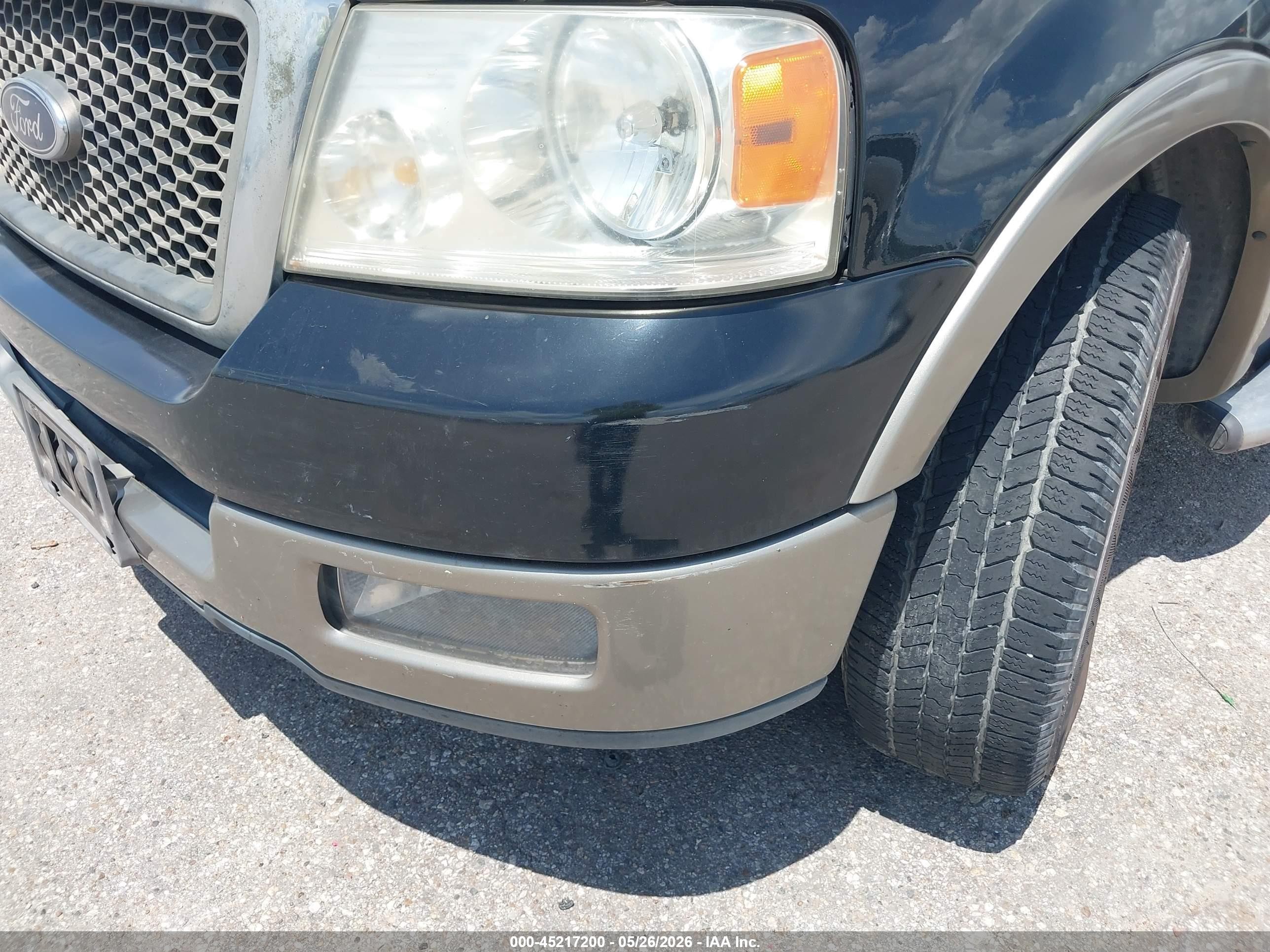 2004 Ford F-150 Lariat/xlt Black vin: 1FTPW12594KC10375