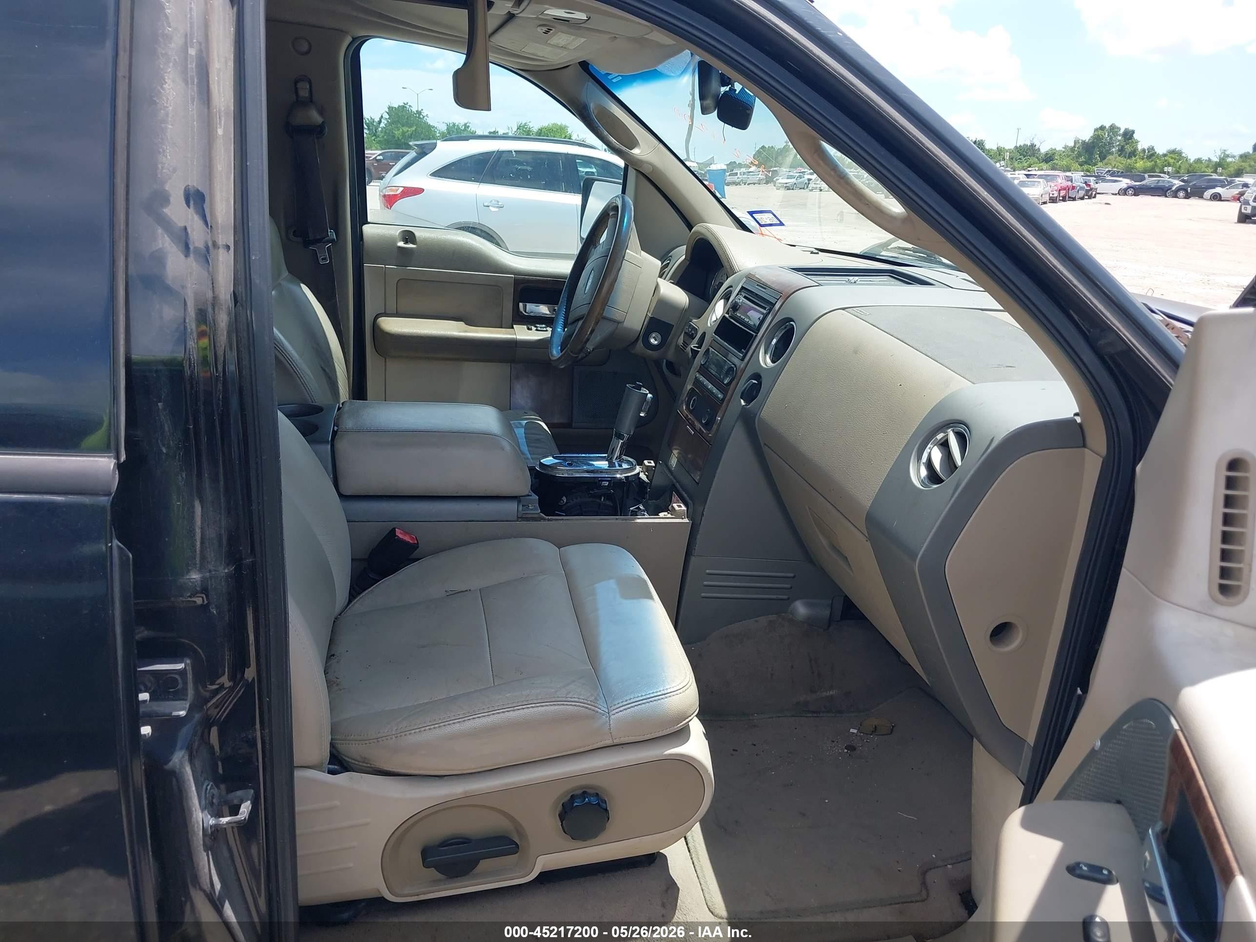 2004 Ford F-150 Lariat/xlt Black vin: 1FTPW12594KC10375