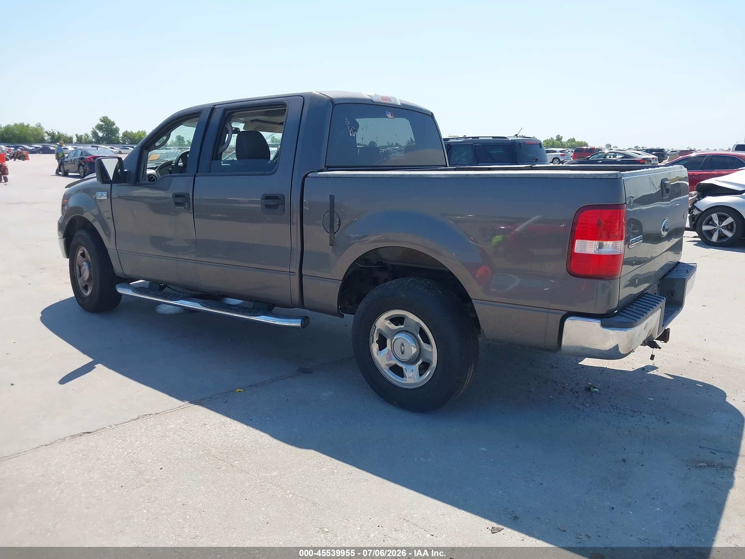 2004 Ford F-150 Lariat/xlt Серый vin: 1FTPW12594KD82289