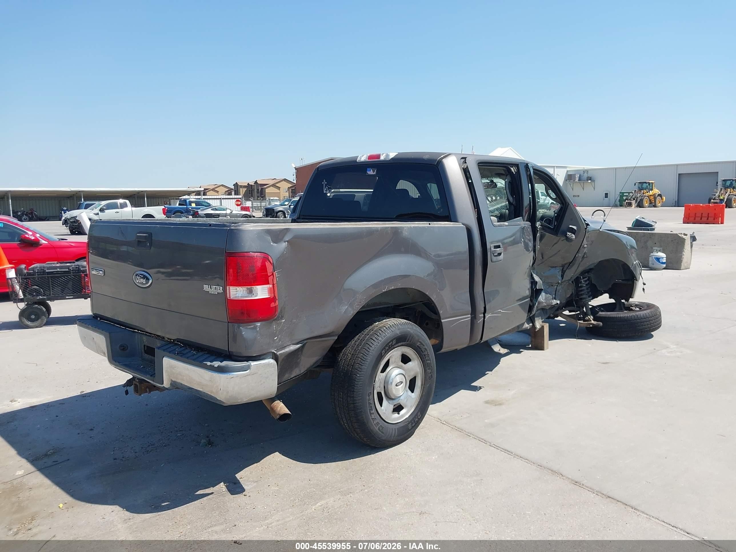 2004 Ford F-150 Lariat/xlt Серый vin: 1FTPW12594KD82289