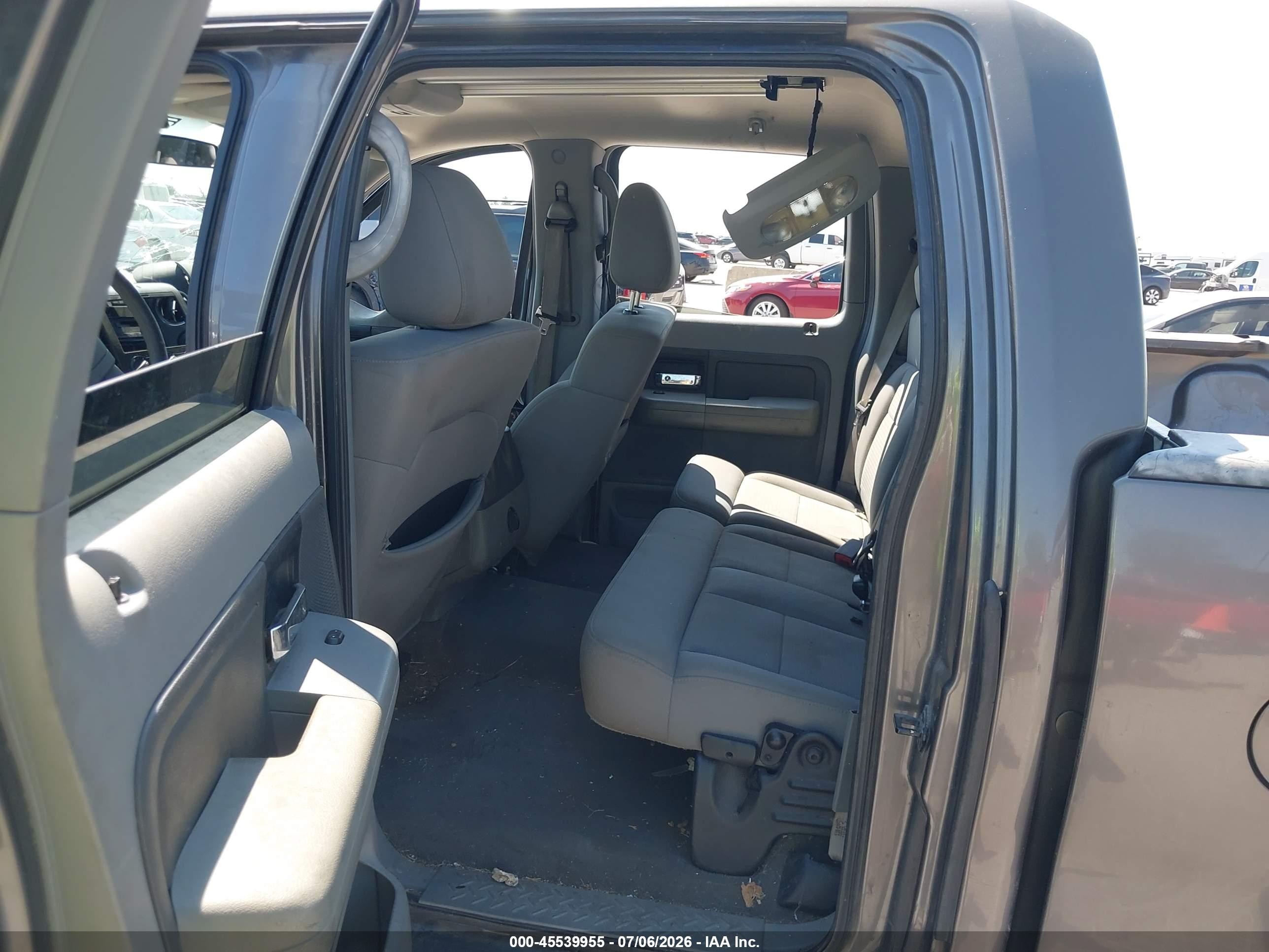 2004 Ford F-150 Lariat/xlt Серый vin: 1FTPW12594KD82289