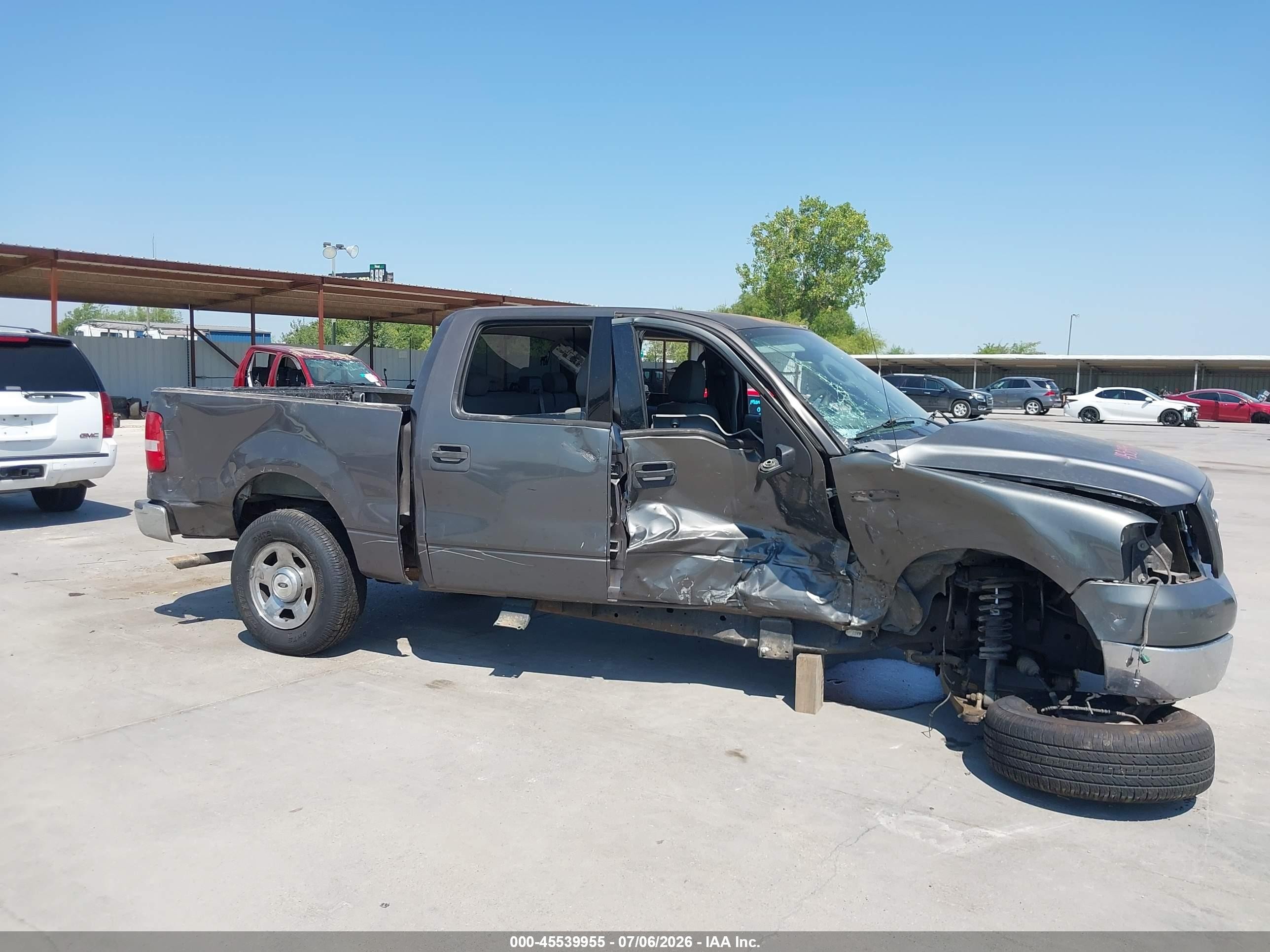 2004 Ford F-150 Lariat/xlt Серый vin: 1FTPW12594KD82289