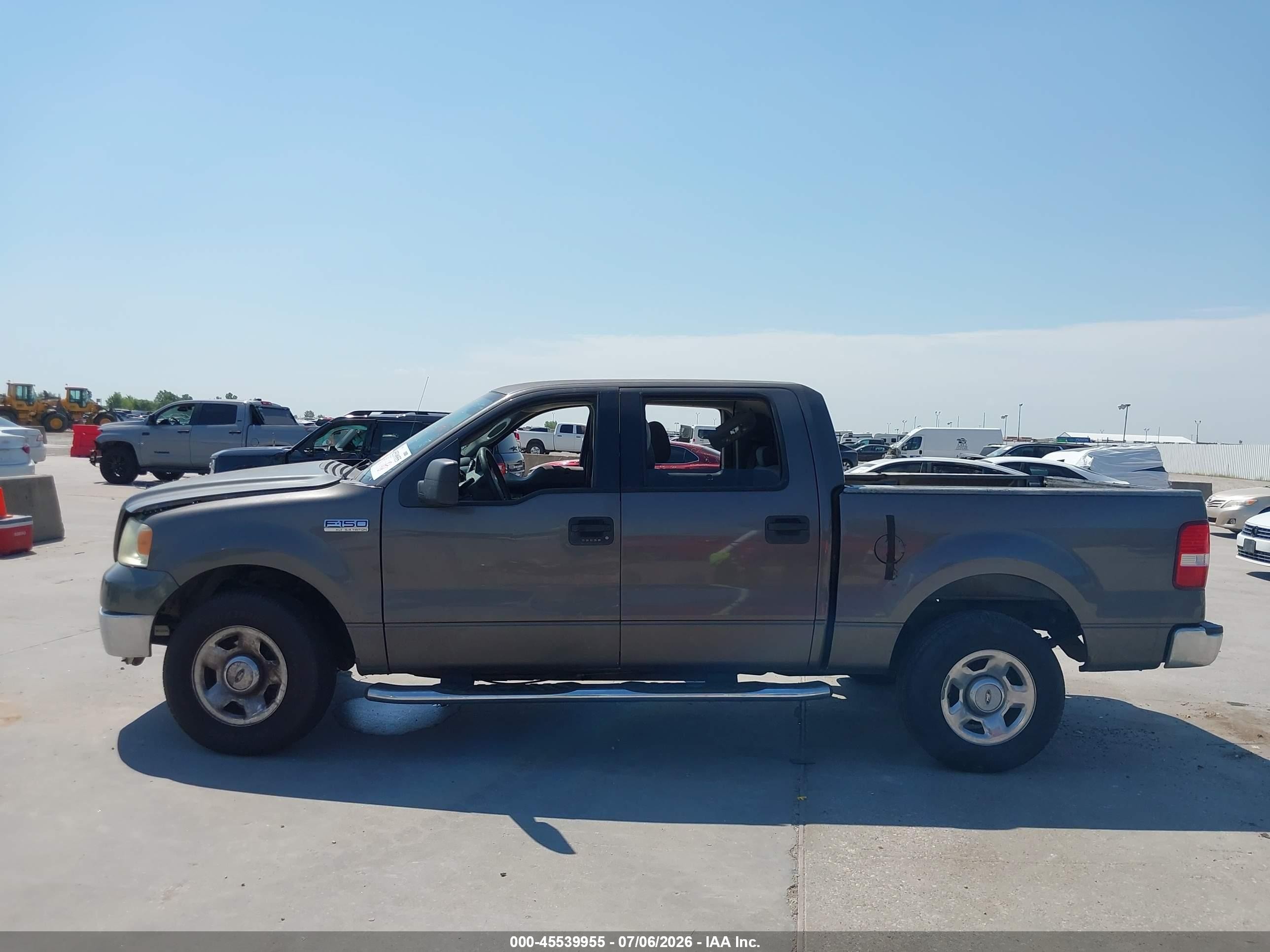 2004 Ford F-150 Lariat/xlt Серый vin: 1FTPW12594KD82289