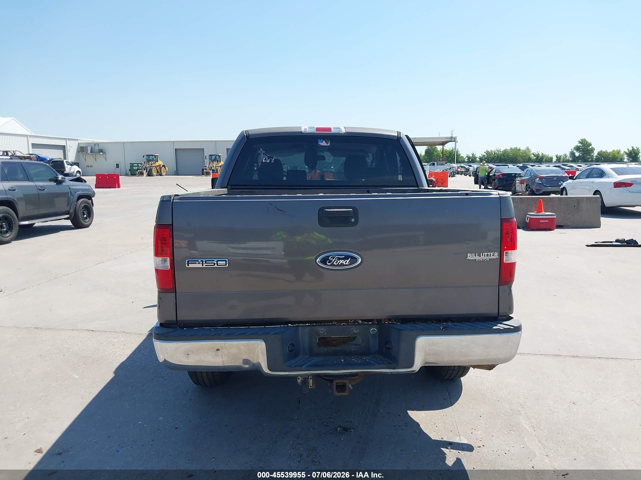 2004 Ford F-150 Lariat/xlt Серый vin: 1FTPW12594KD82289