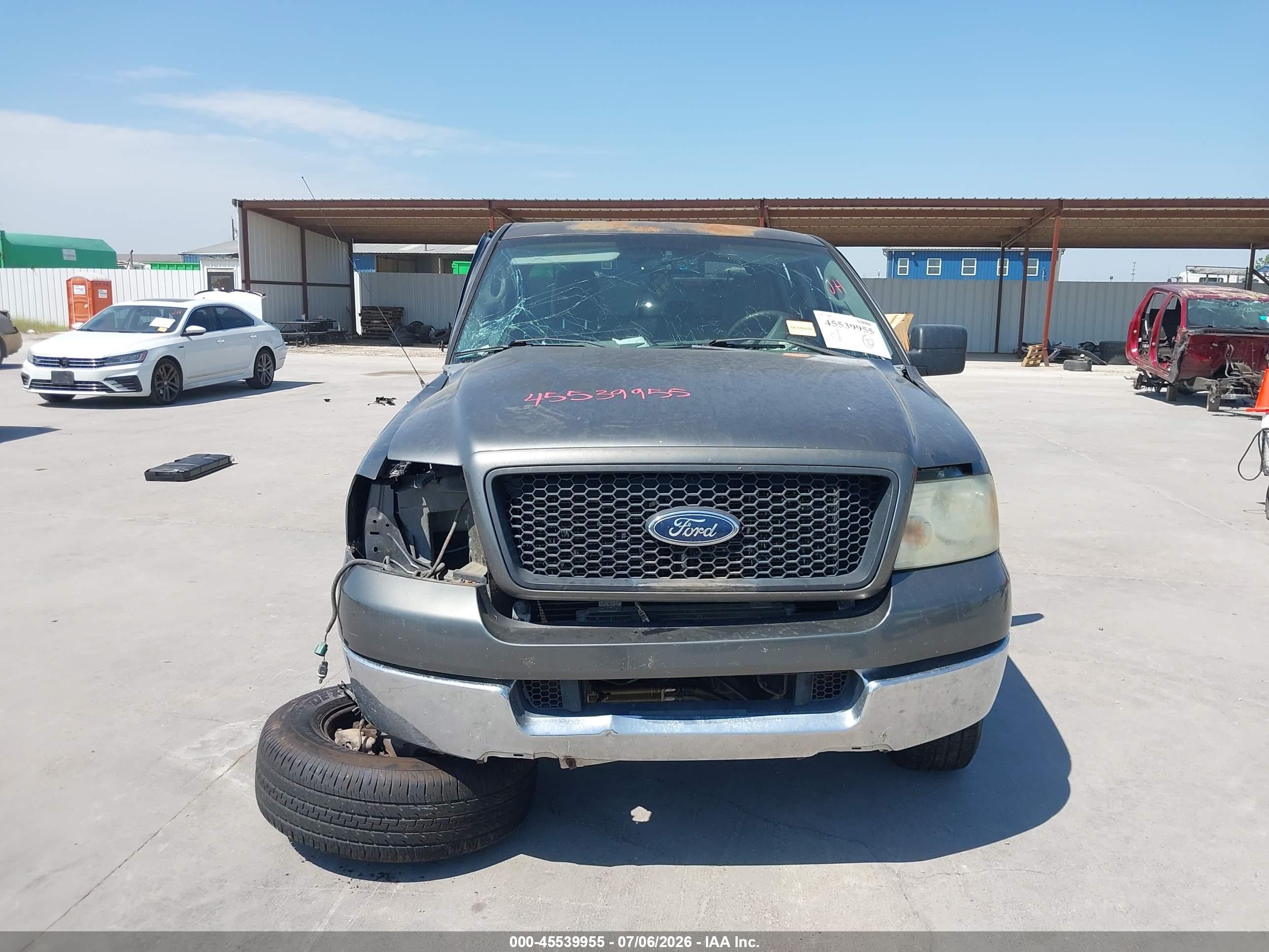 2004 Ford F-150 Lariat/xlt Серый vin: 1FTPW12594KD82289
