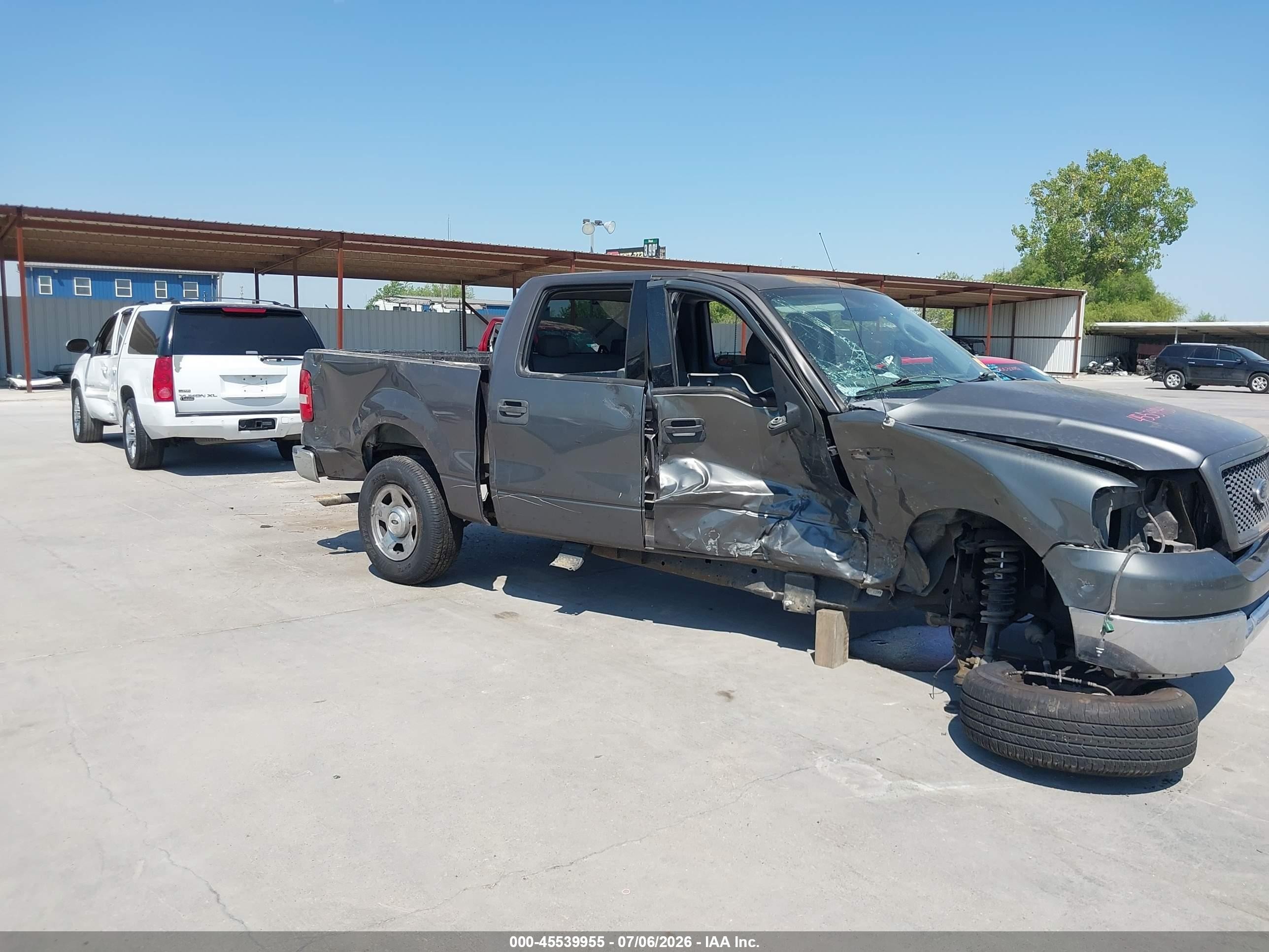 2004 Ford F-150 Lariat/xlt Серый vin: 1FTPW12594KD82289