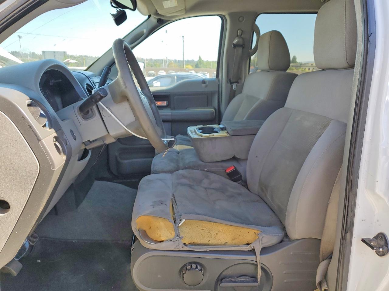 2005 Ford F150 Supercrew White vin: 1FTPW12595FA55319