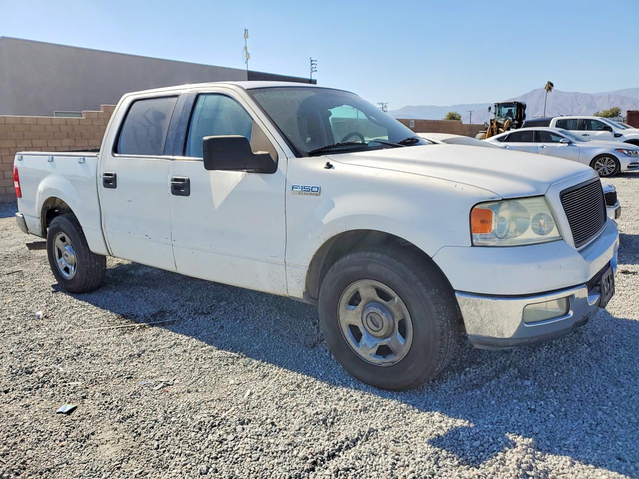 2005 Ford F150 Supercrew White vin: 1FTPW12595FA55319