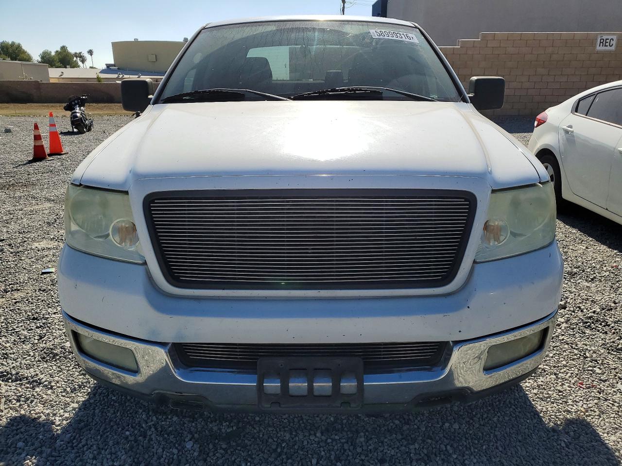 2005 Ford F150 Supercrew White vin: 1FTPW12595FA55319