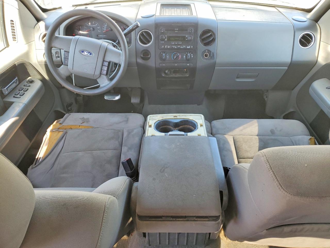 2005 Ford F150 Supercrew White vin: 1FTPW12595FA55319