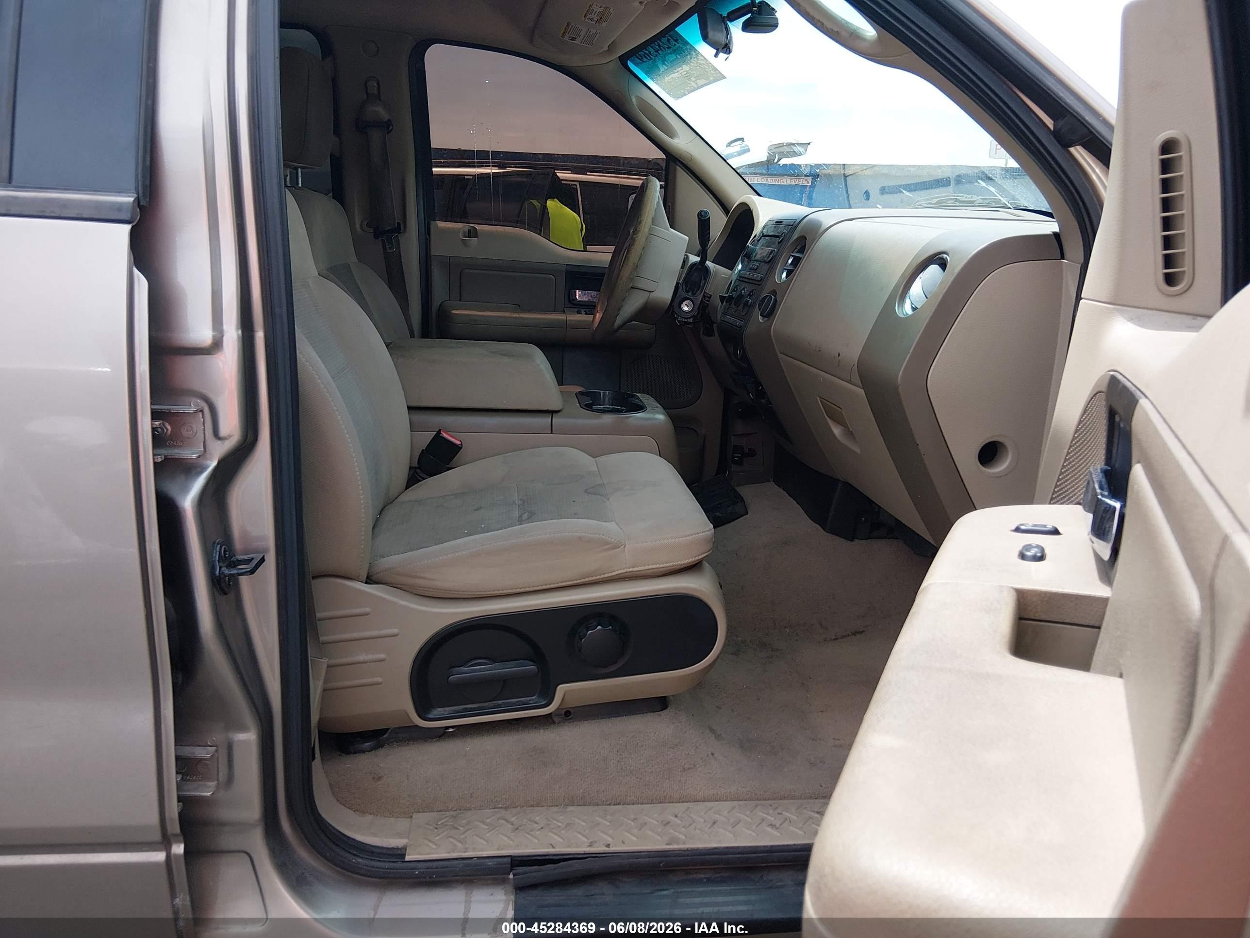 2005 Ford F-150 Lariat/xlt Champagne vin: 1FTPW12595FB20623