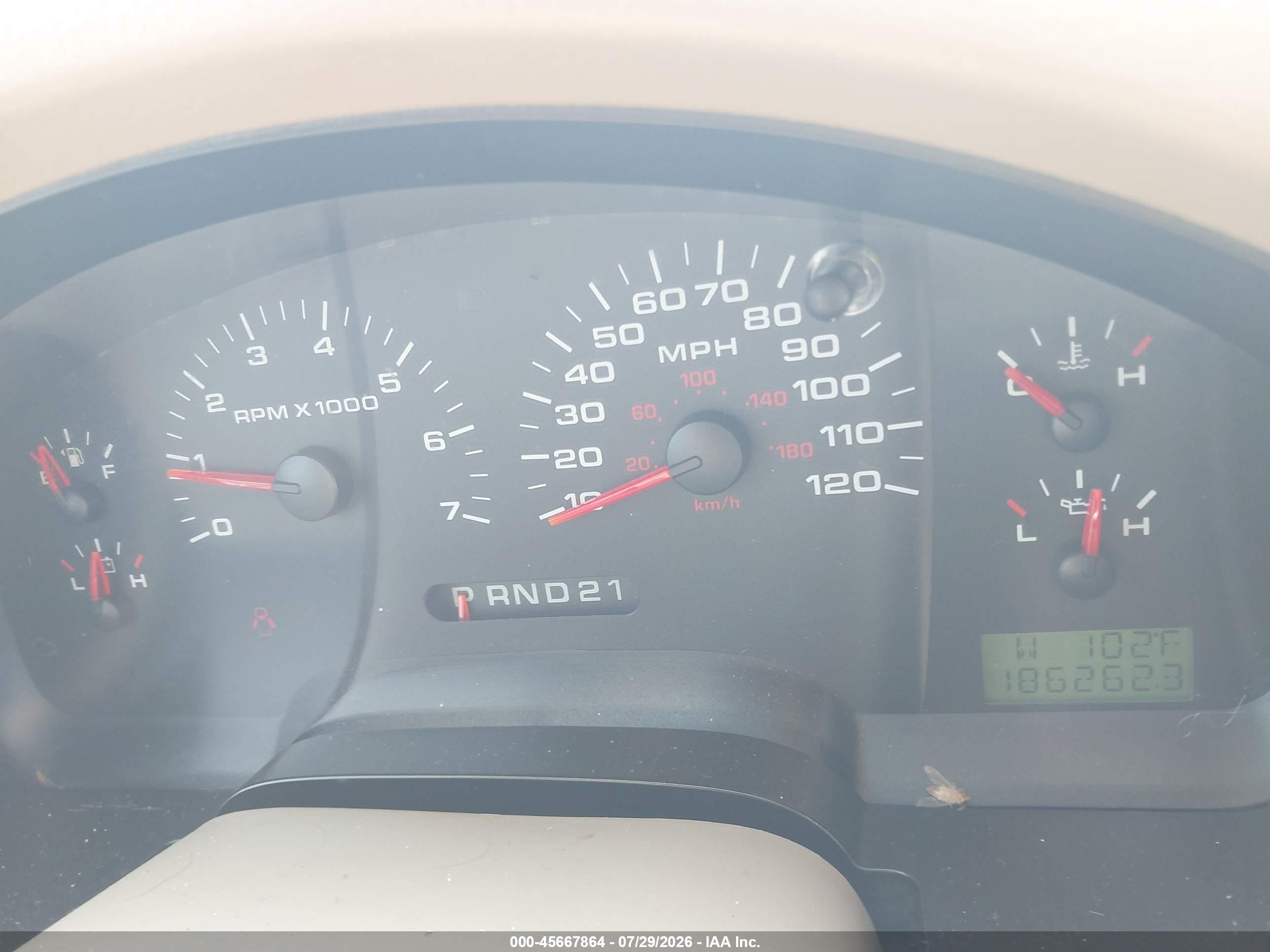 2005 Ford F-150 Lariat/xlt Red vin: 1FTPW12595KC60503