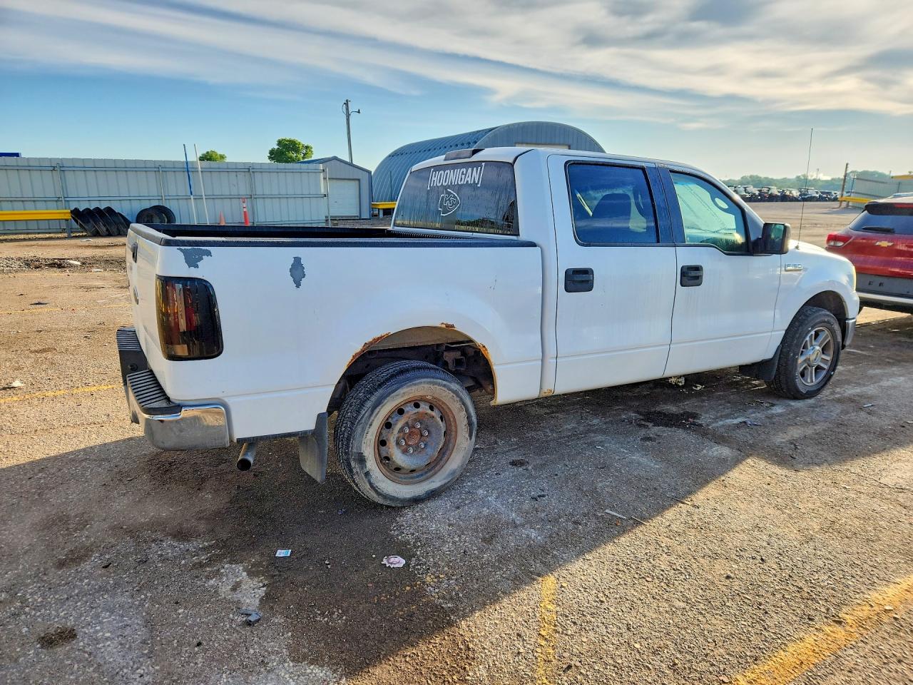 2005 Ford F150 Supercrew White vin: 1FTPW12595KE90168