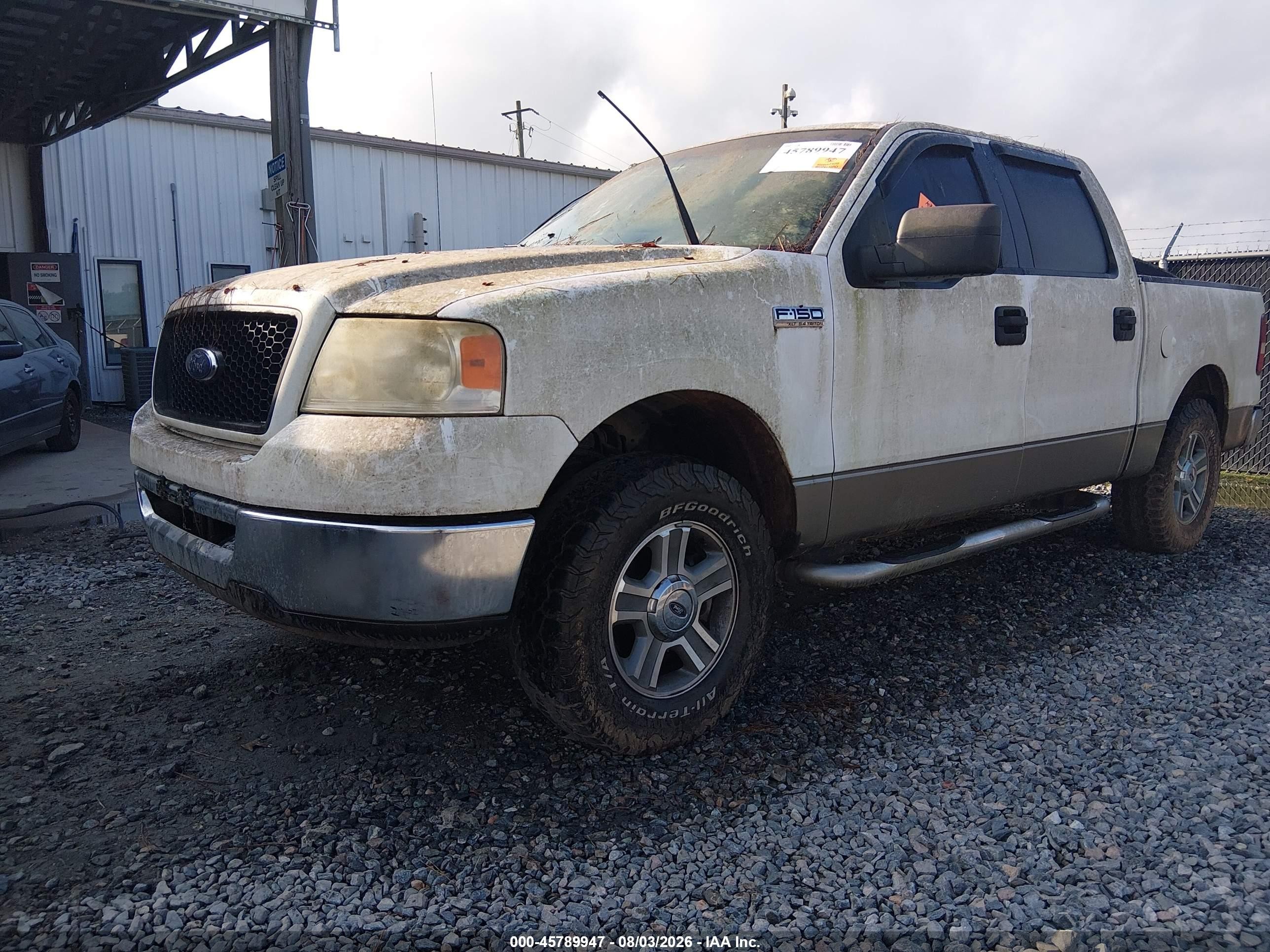 2006 Ford F-150 Lariat/xlt White vin: 1FTPW12596FA03349