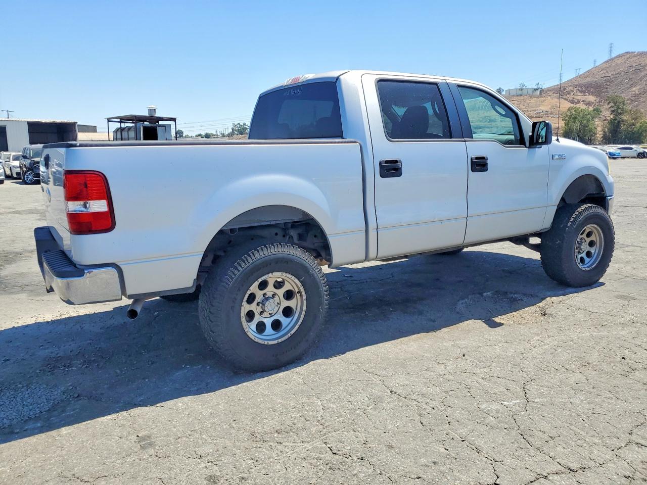 2006 Ford F150 Supercrew Silver vin: 1FTPW12596KB25460