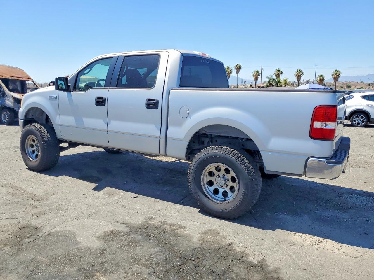 2006 Ford F150 Supercrew Silver vin: 1FTPW12596KB25460