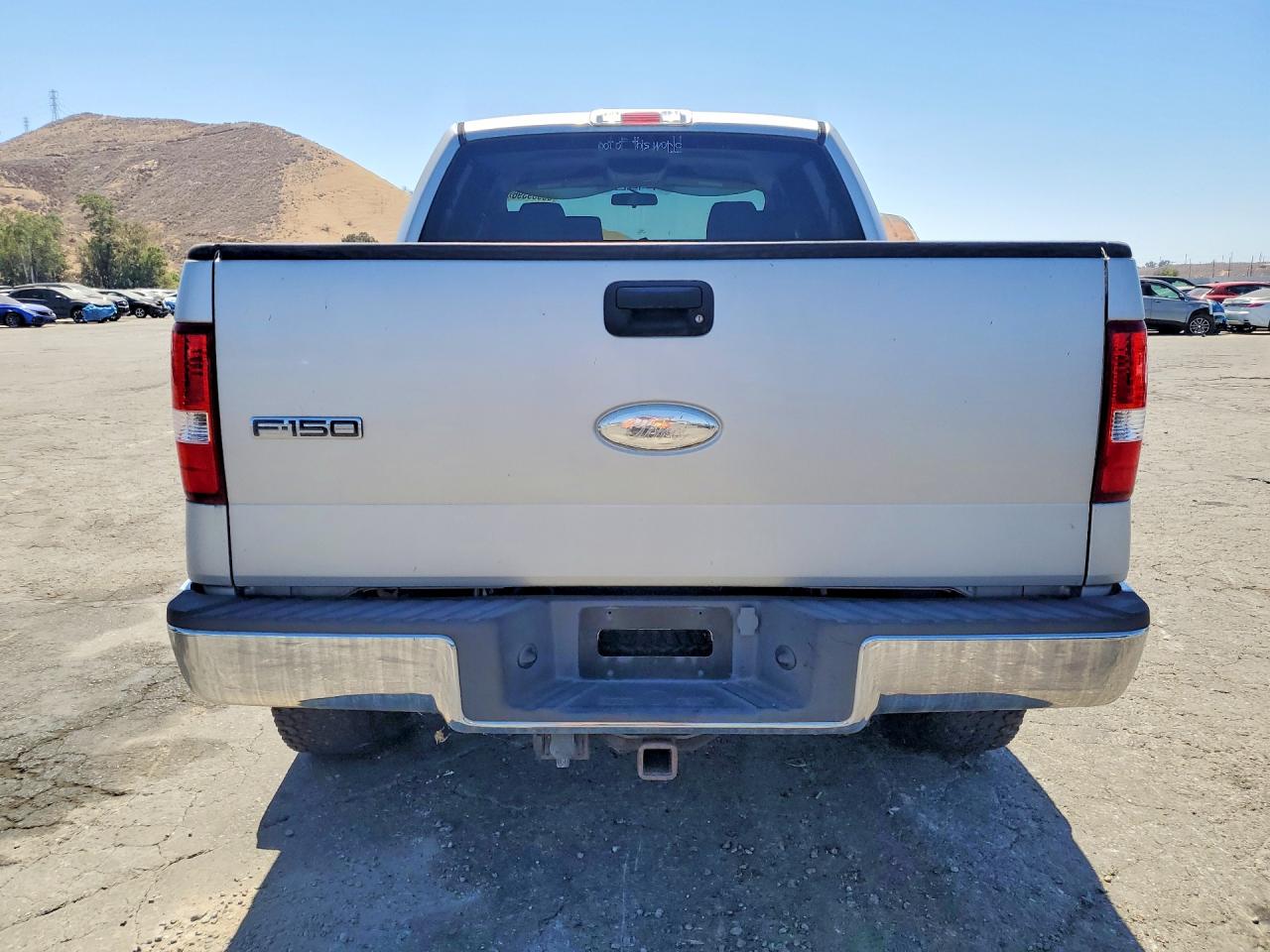 2006 Ford F150 Supercrew Silver vin: 1FTPW12596KB25460
