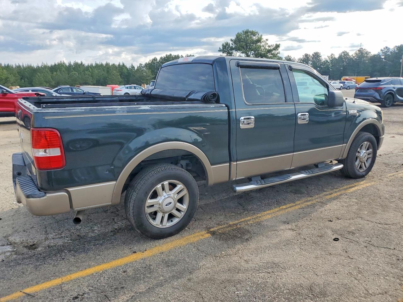 2004 Ford F150 Supercrew Green vin: 1FTPW125X4KC64039