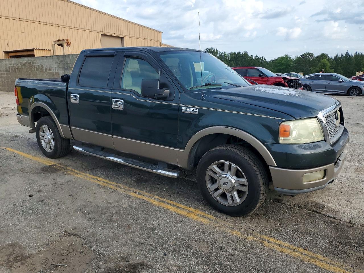 2004 Ford F150 Supercrew Green vin: 1FTPW125X4KC64039