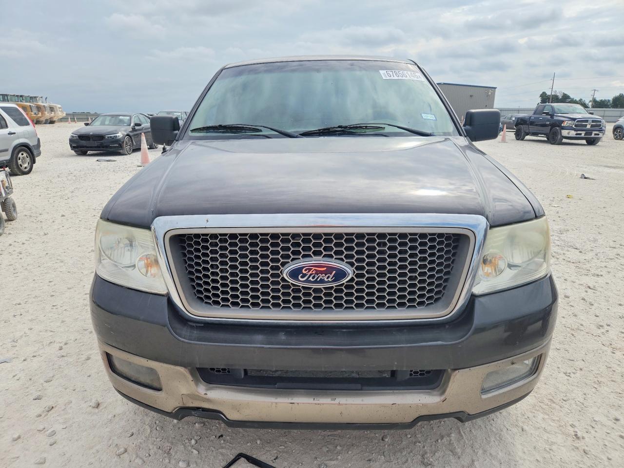 2005 Ford F150 Supercrew Gray vin: 1FTPW125X5KE28200