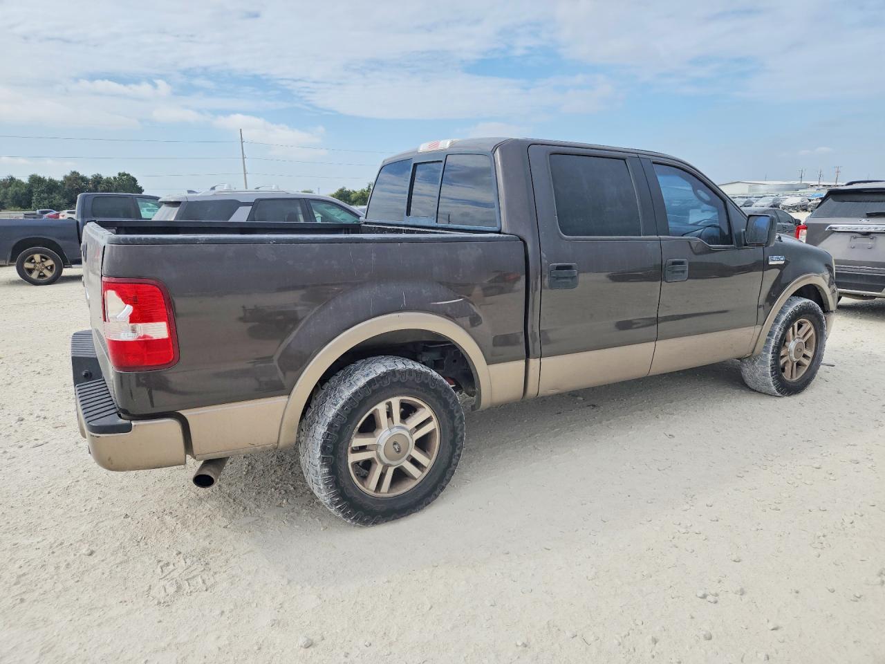 2005 Ford F150 Supercrew Gray vin: 1FTPW125X5KE28200