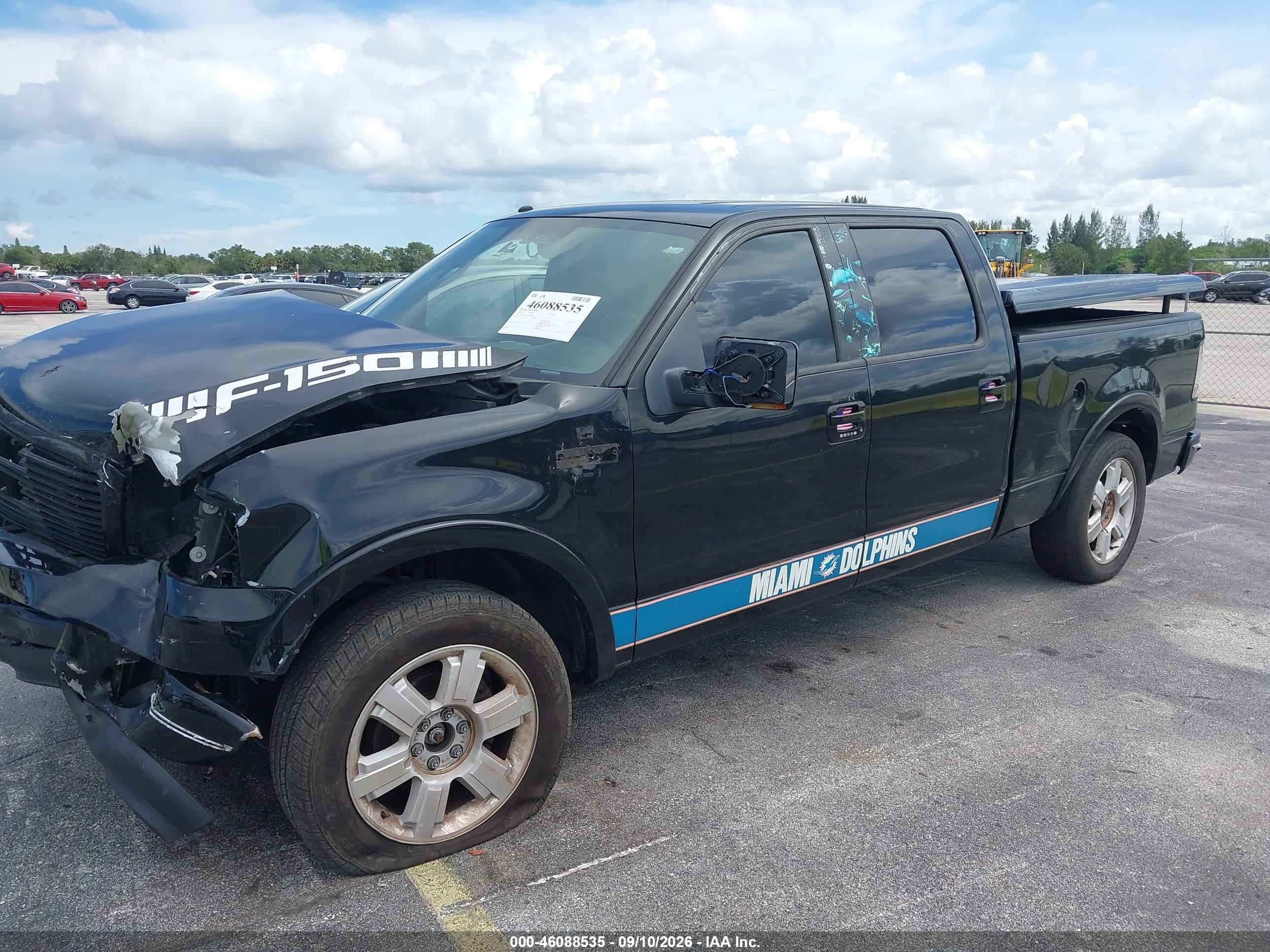 2008 Ford F-150 60th Anniversary/fx2/king Ranch/lariat/limited/xlt Black vin: 1FTPW125X8FA10684