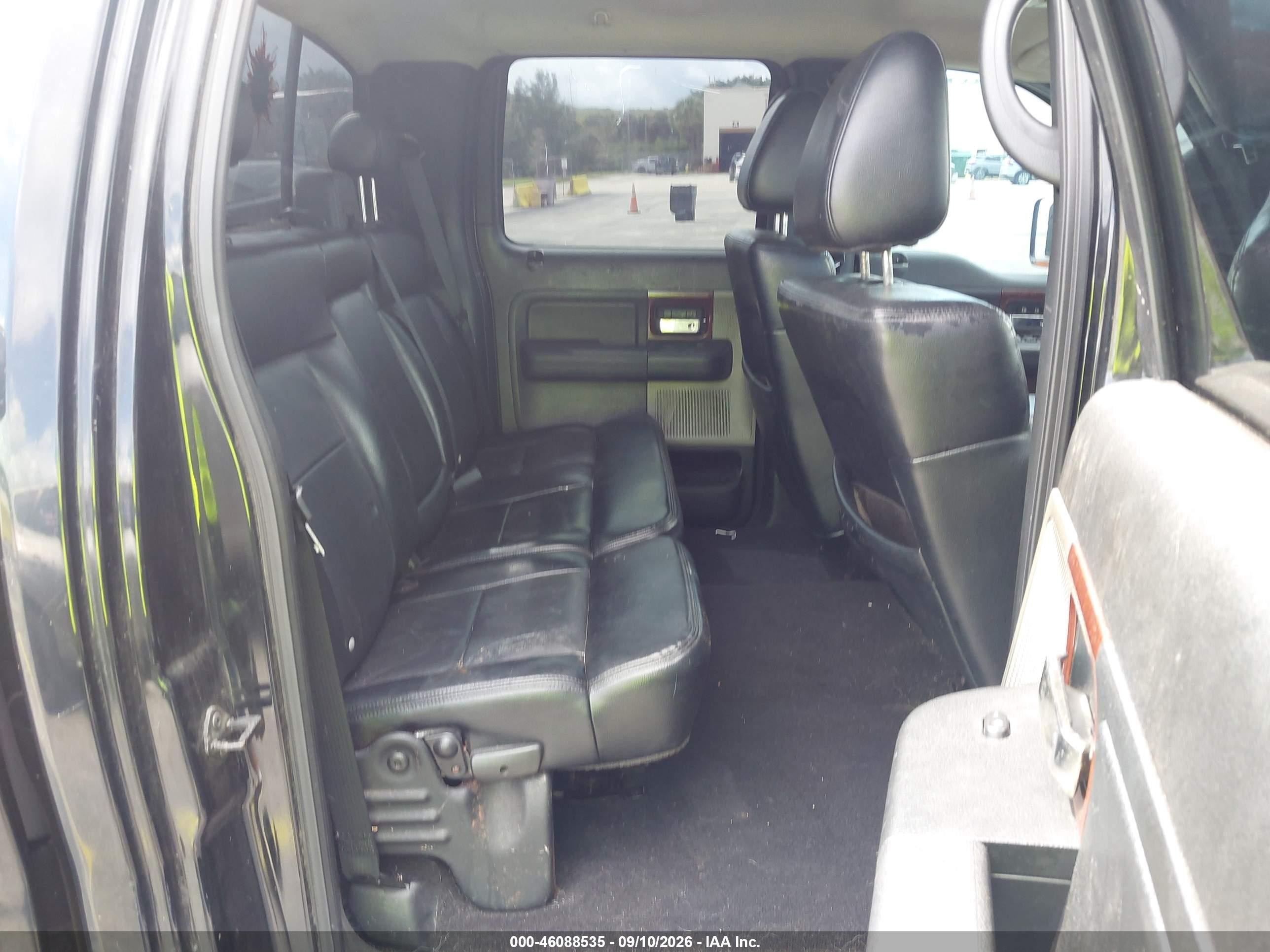 2008 Ford F-150 60th Anniversary/fx2/king Ranch/lariat/limited/xlt Black vin: 1FTPW125X8FA10684