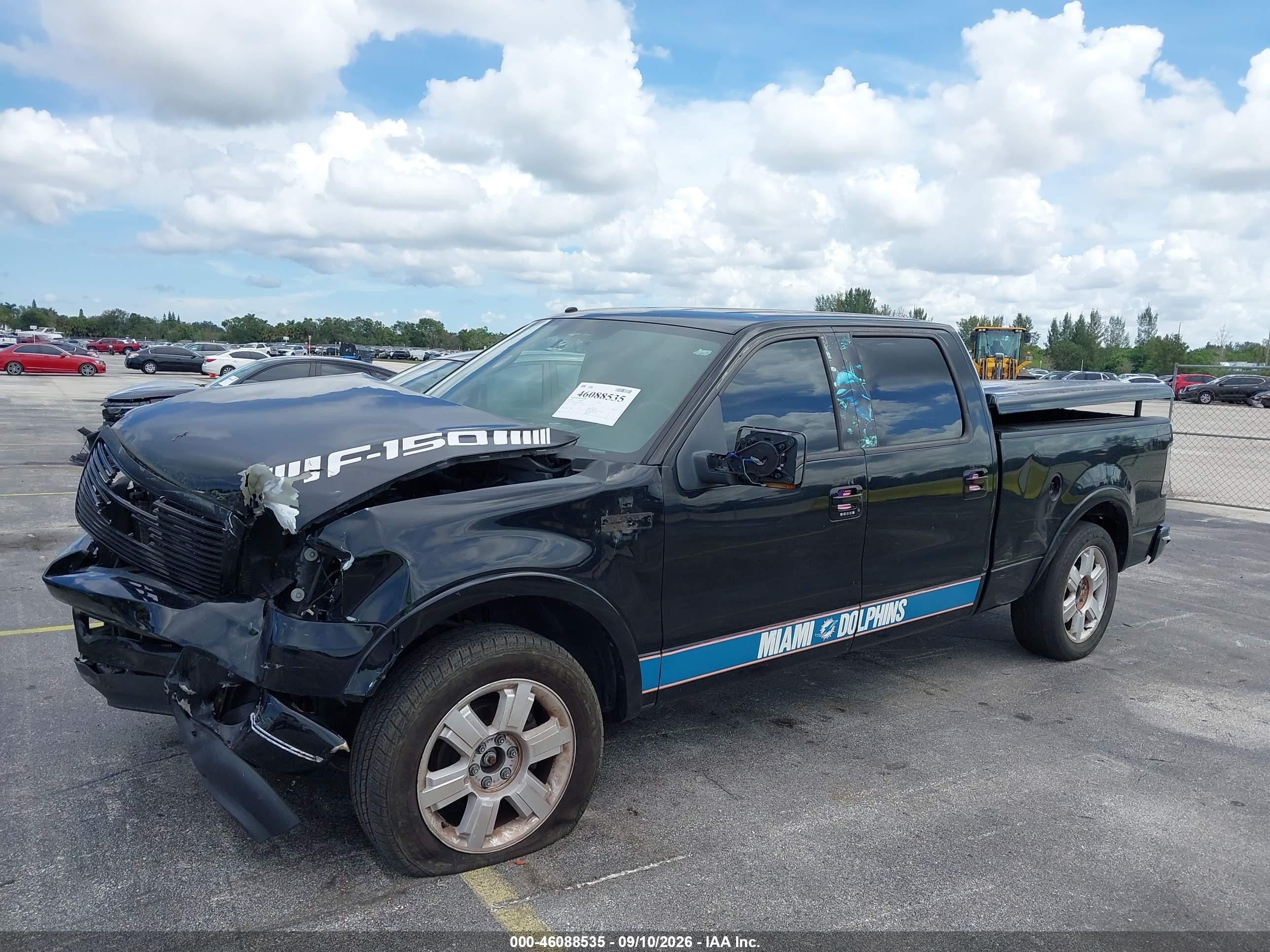 2008 Ford F-150 60th Anniversary/fx2/king Ranch/lariat/limited/xlt Black vin: 1FTPW125X8FA10684