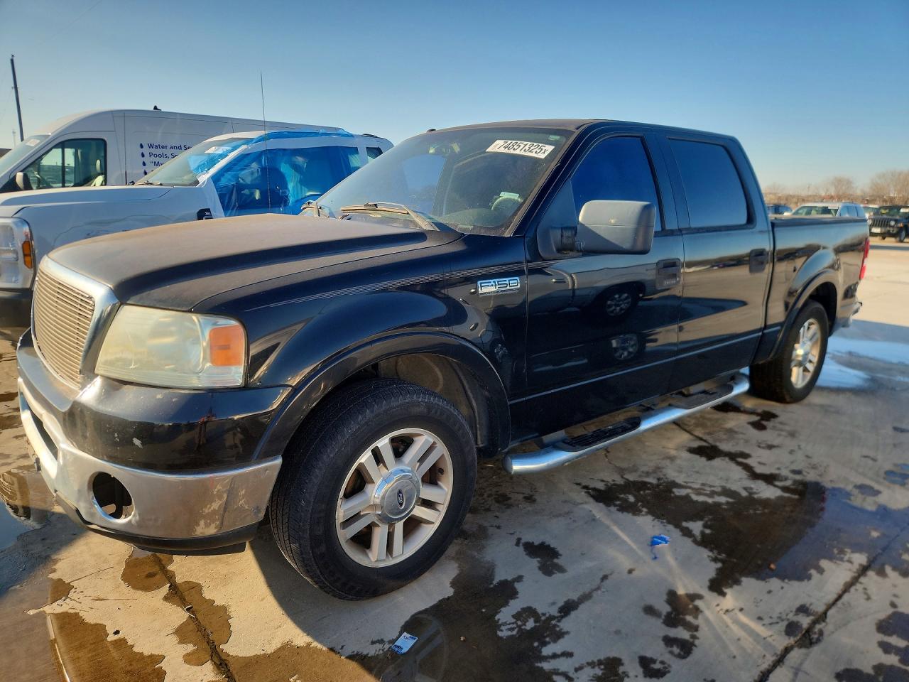 2006 Ford F150 Supercrew Black vin: 1FTPW12V06FA81874