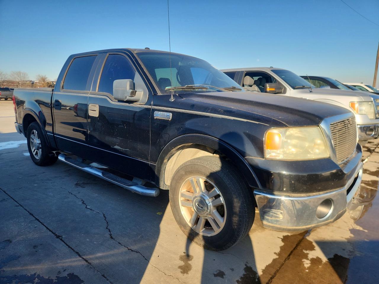 2006 Ford F150 Supercrew Black vin: 1FTPW12V06FA81874