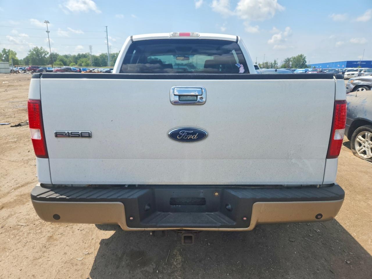 2006 Ford F150 Supercrew White vin: 1FTPW12V06FB73342