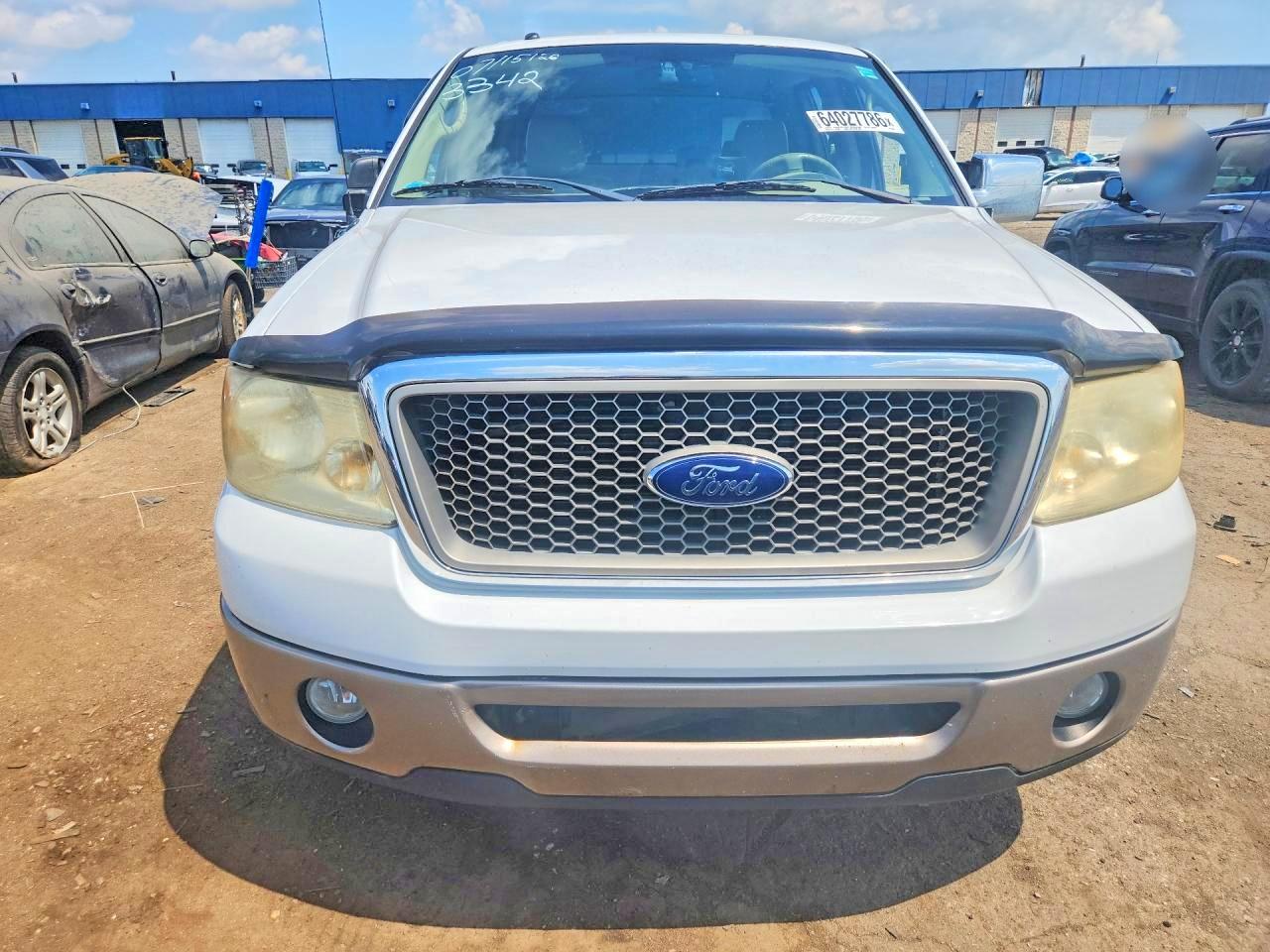 2006 Ford F150 Supercrew White vin: 1FTPW12V06FB73342