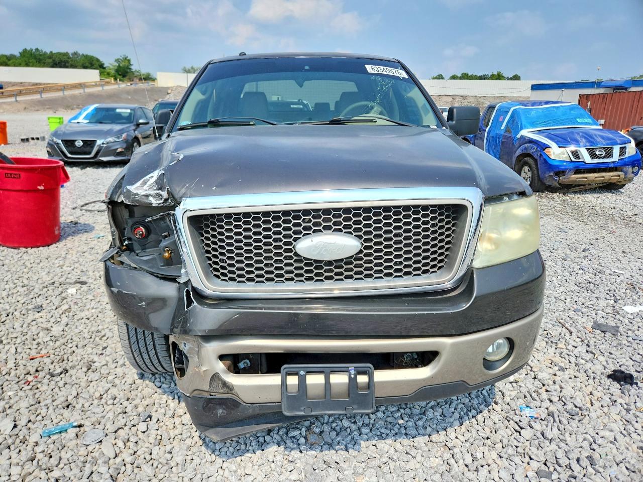 2006 Ford F150 Supercrew Brown vin: 1FTPW12V06KC68703