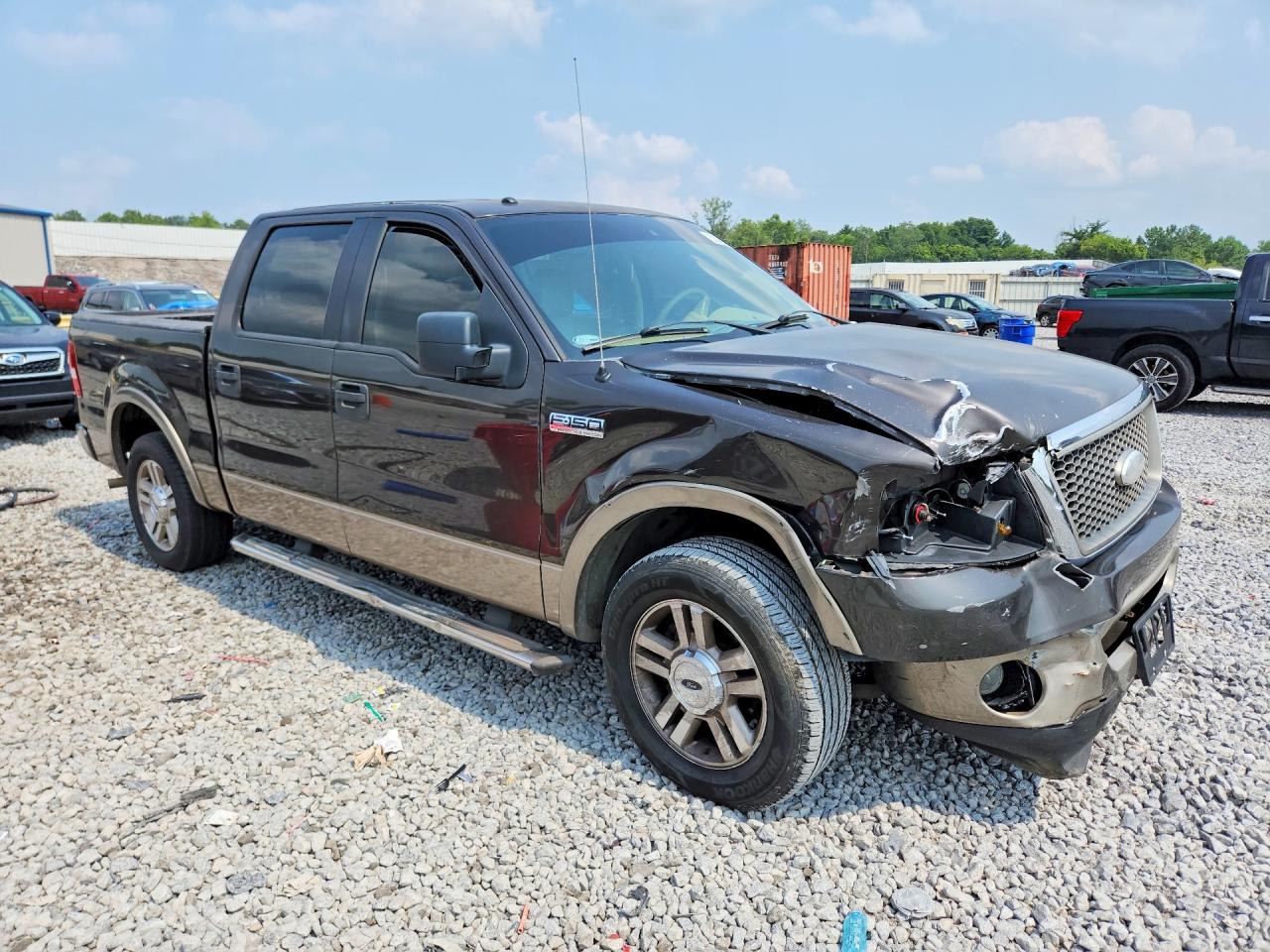 2006 Ford F150 Supercrew Brown vin: 1FTPW12V06KC68703
