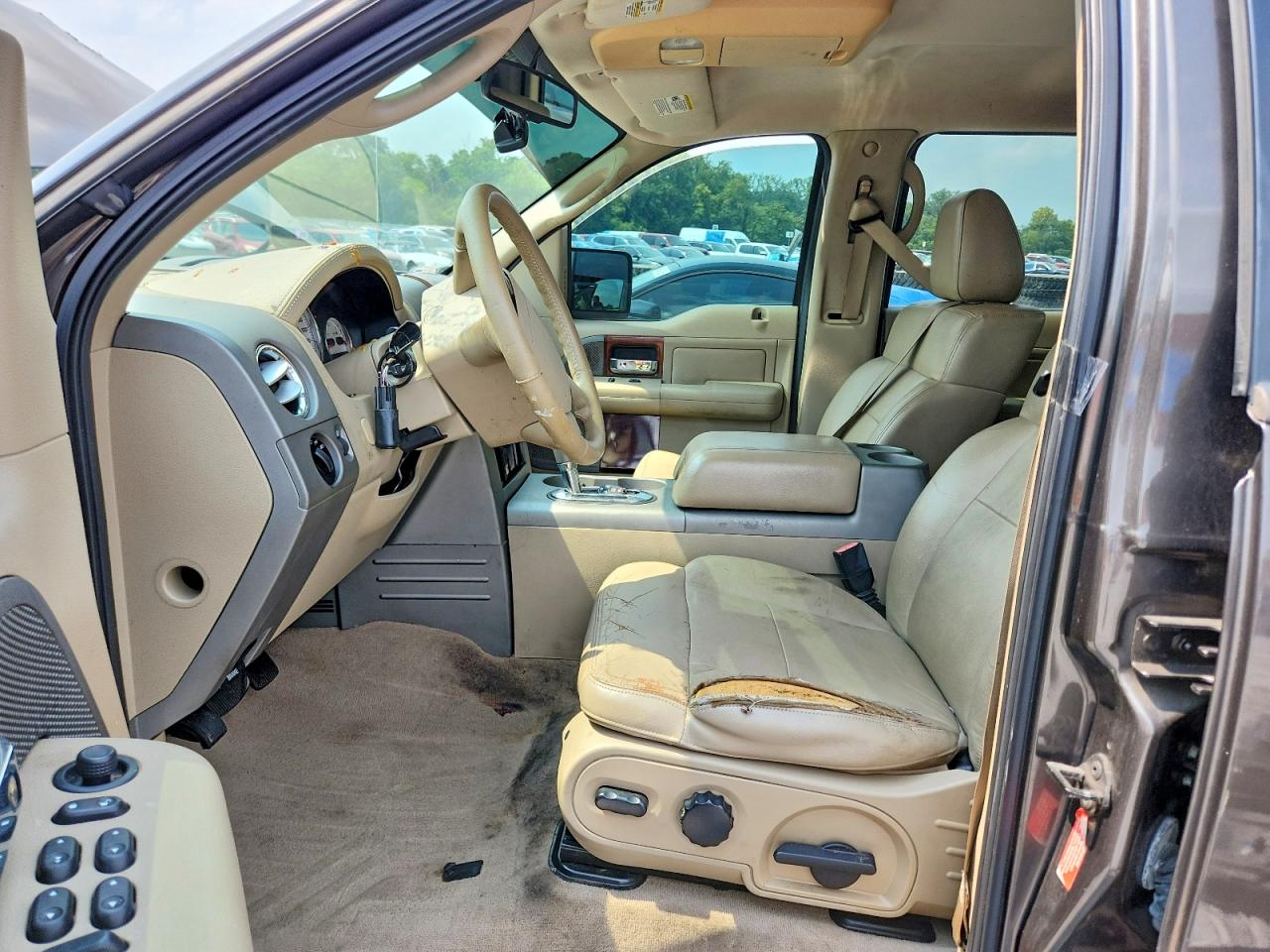 2006 Ford F150 Supercrew Brown vin: 1FTPW12V06KC68703
