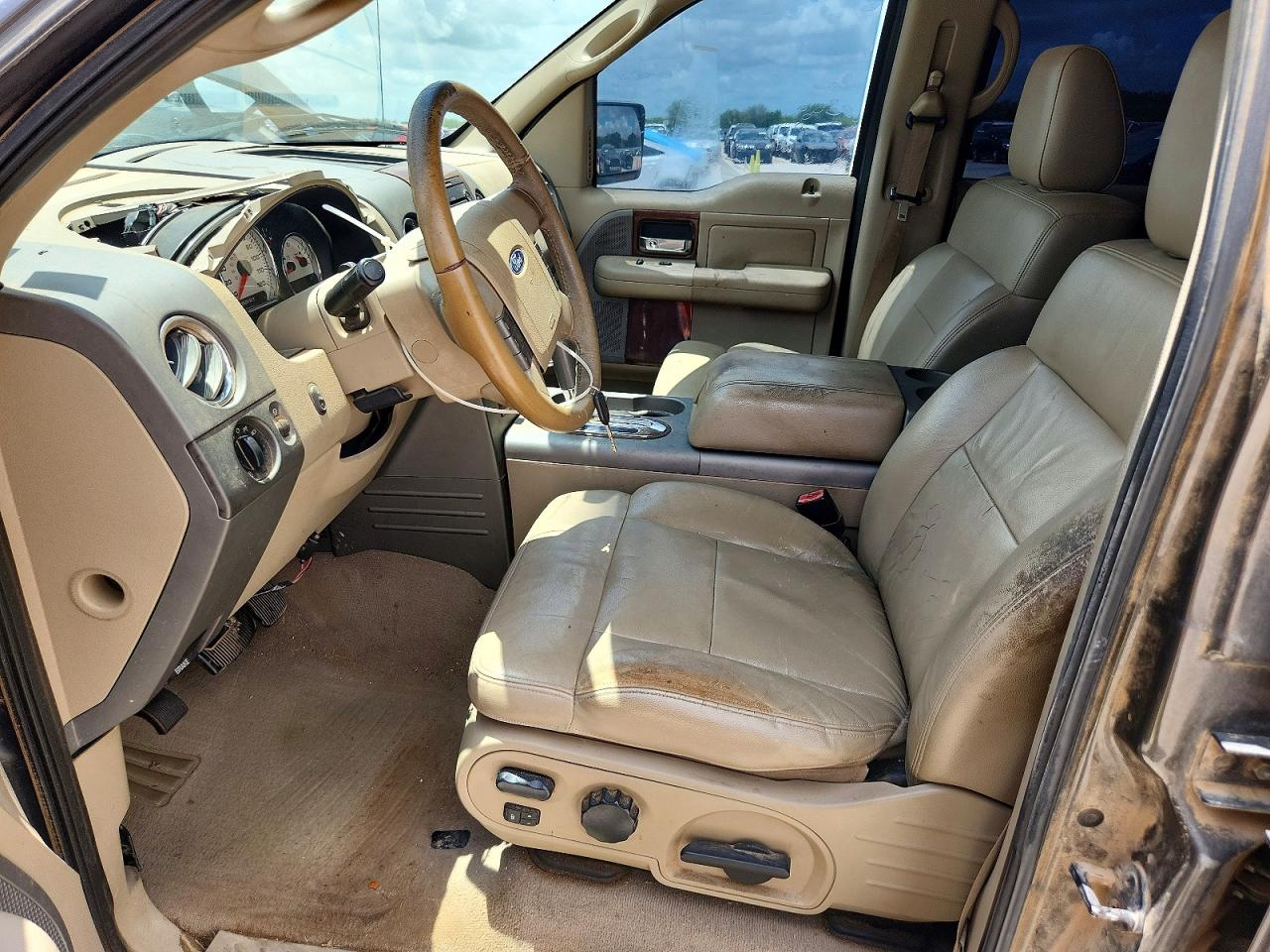 2006 Ford F150 Supercrew Brown vin: 1FTPW12V06KD52391
